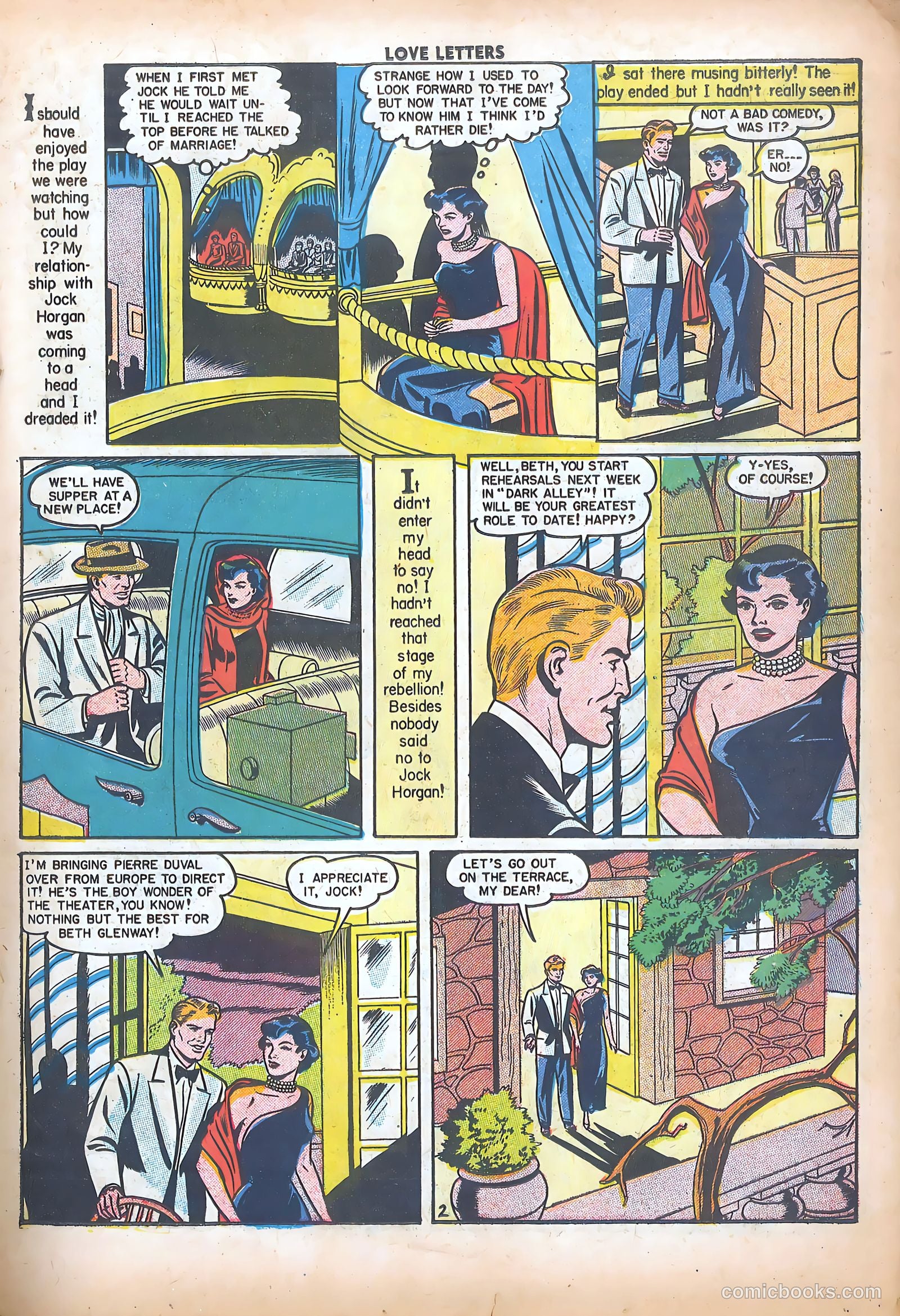 Love Letters #47 (1956) — page 19 of 36