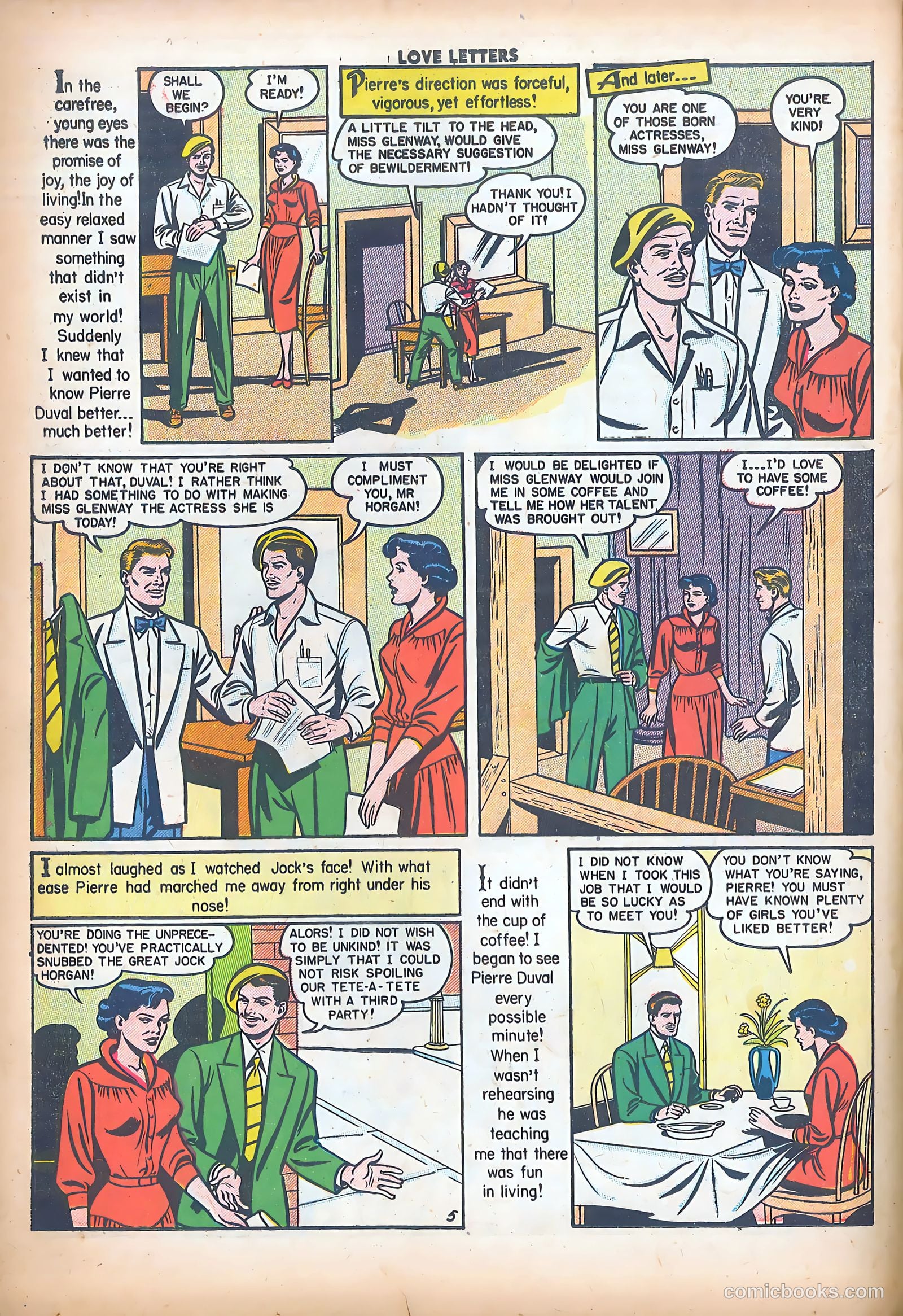 Love Letters #47 (1956) — page 22 of 36