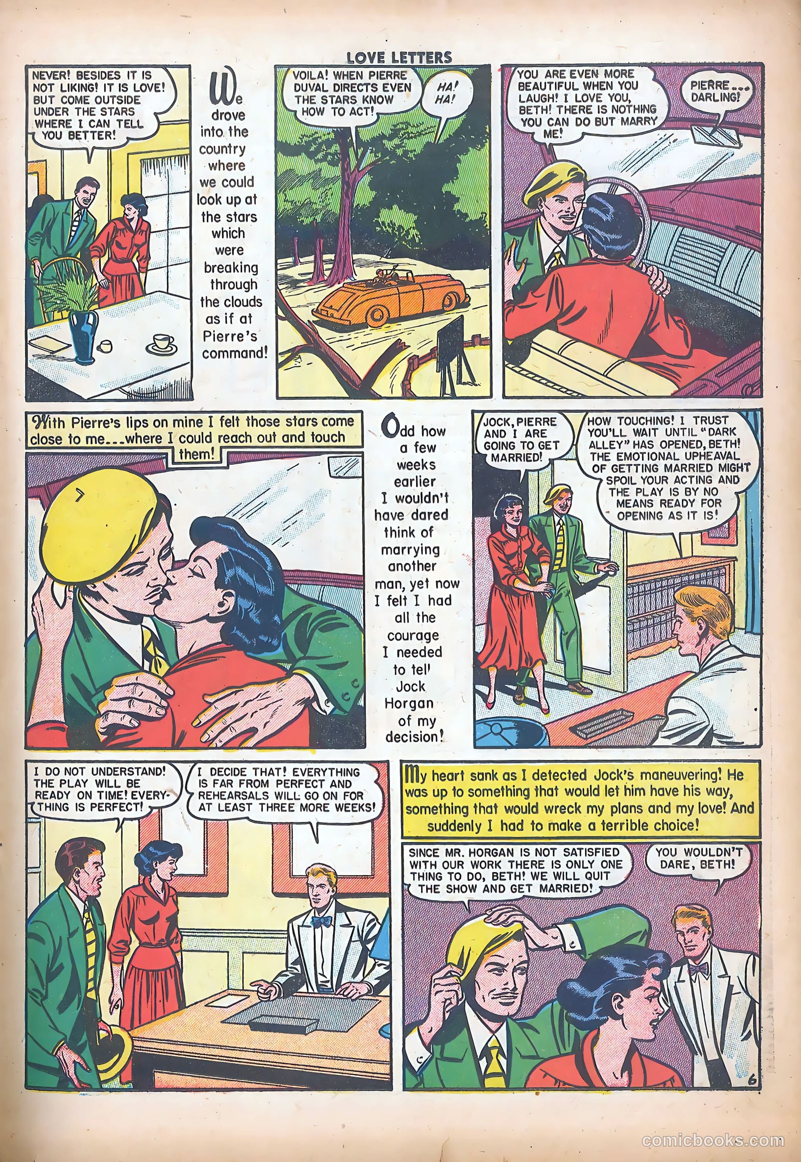 Love Letters #47 (1956) — page 23 of 36