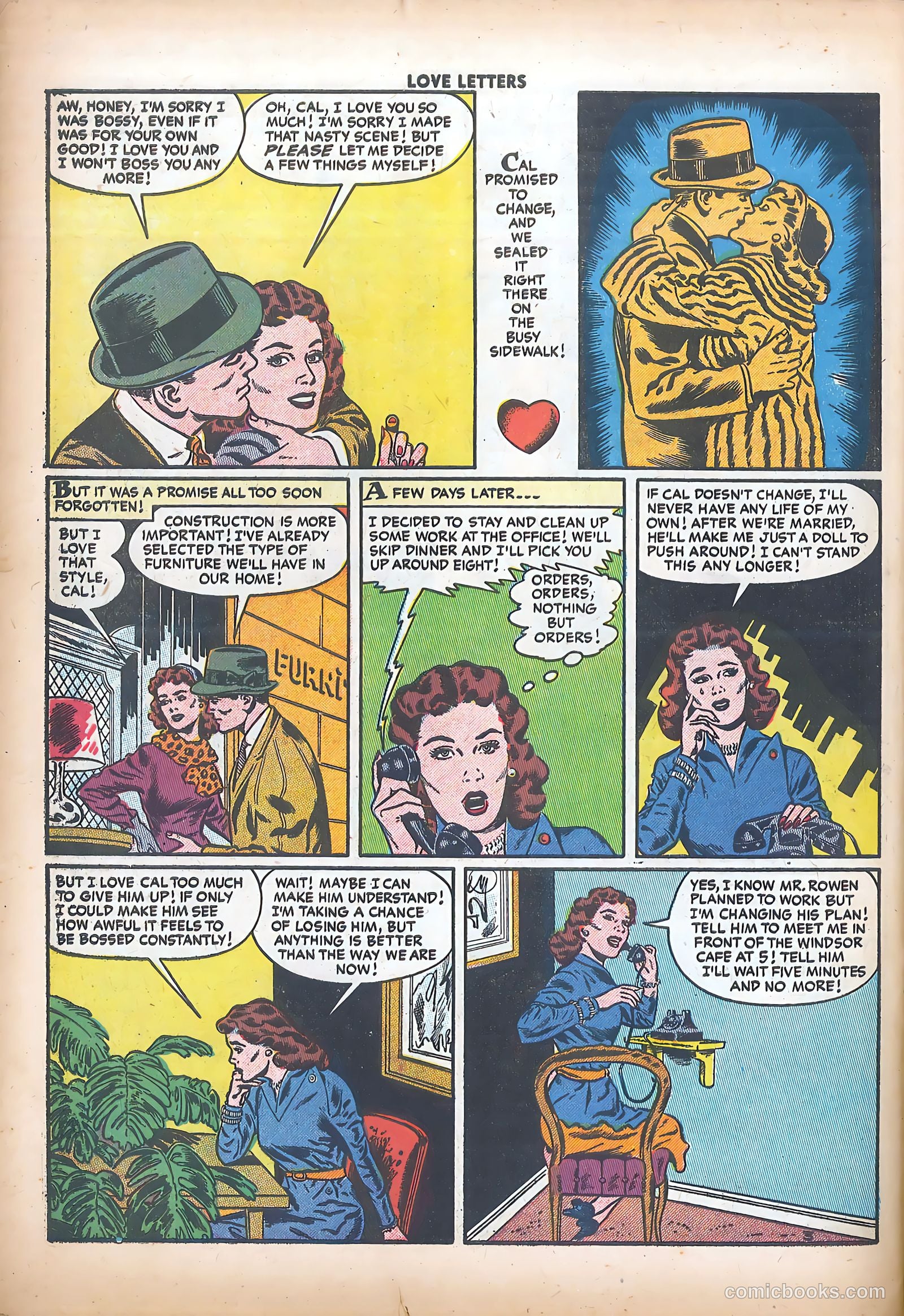 Love Letters #47 (1956) — page 30 of 36