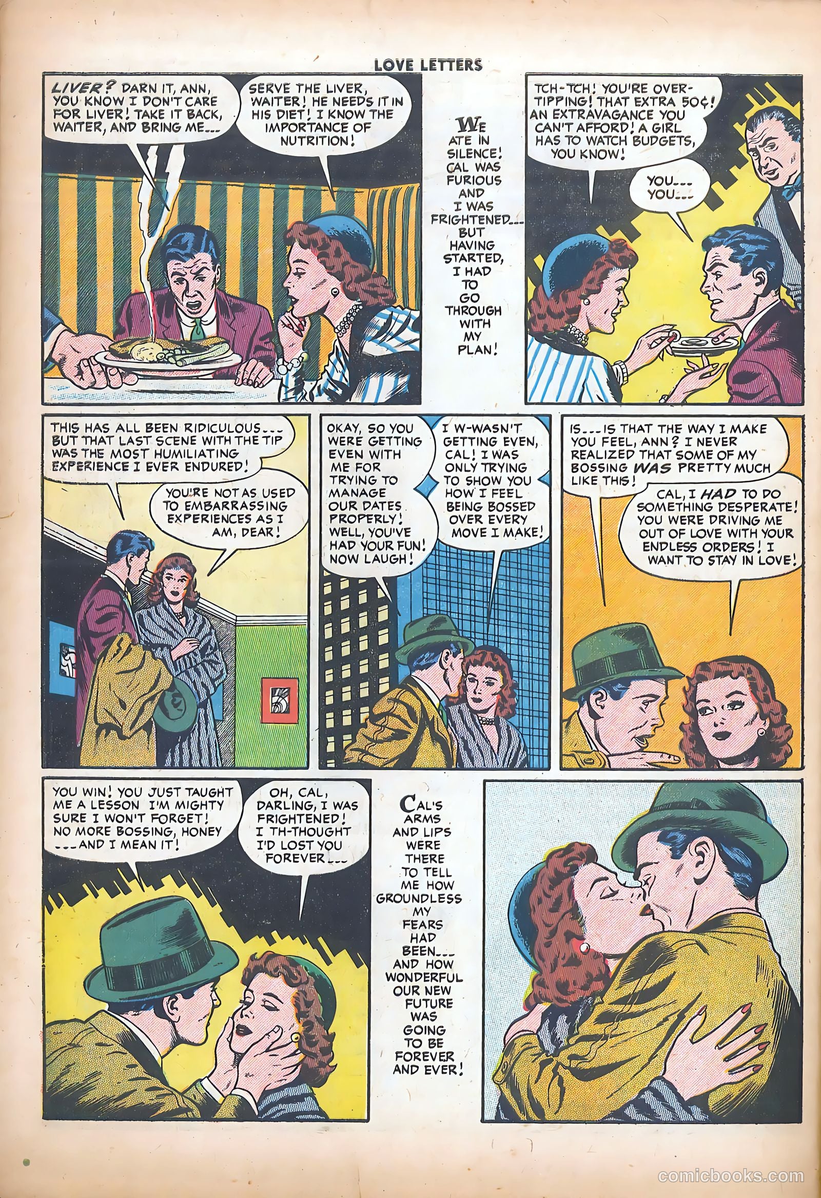 Love Letters #47 (1956) — page 32 of 36