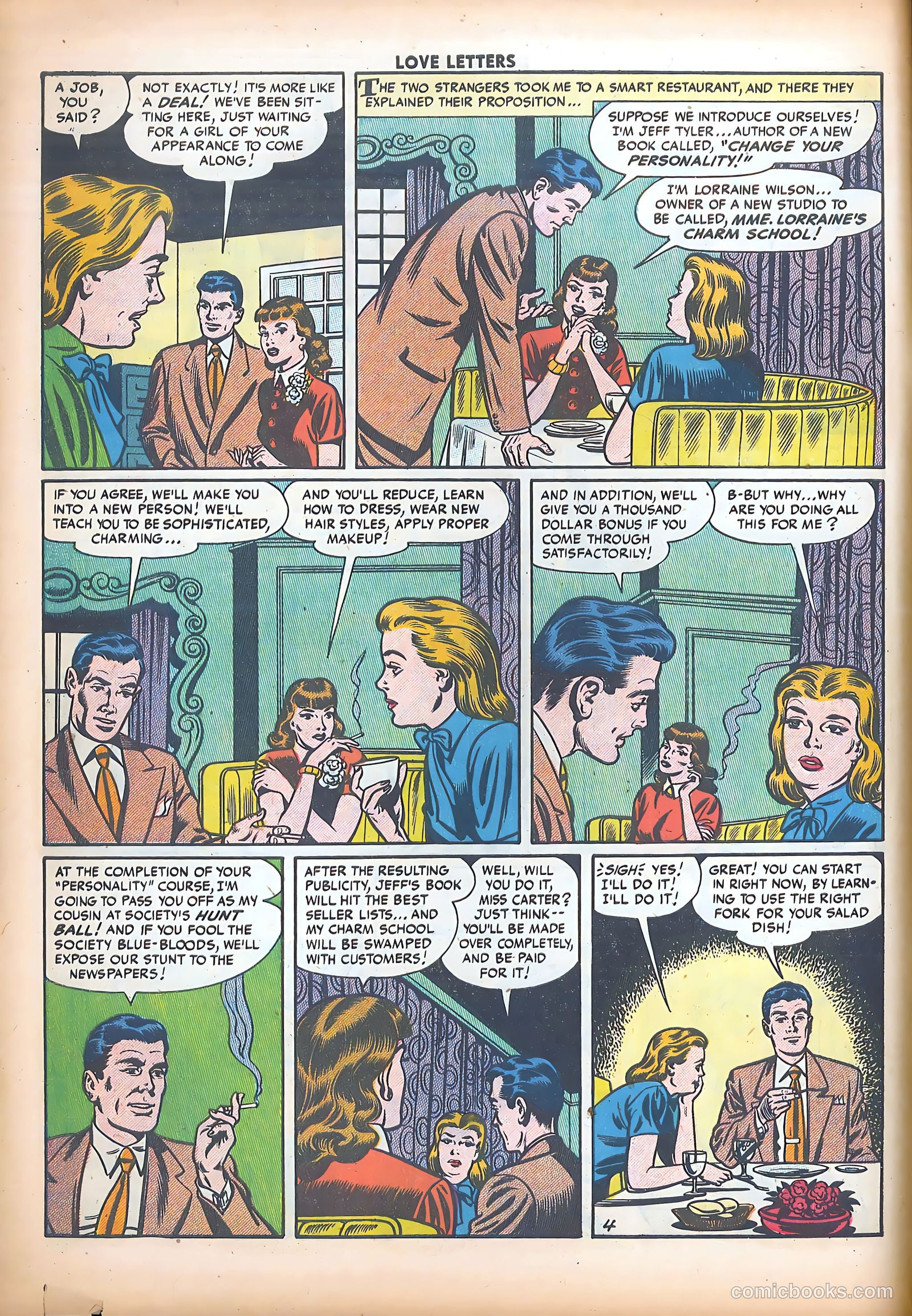 Love Letters #48 (1956) — page 6 of 36