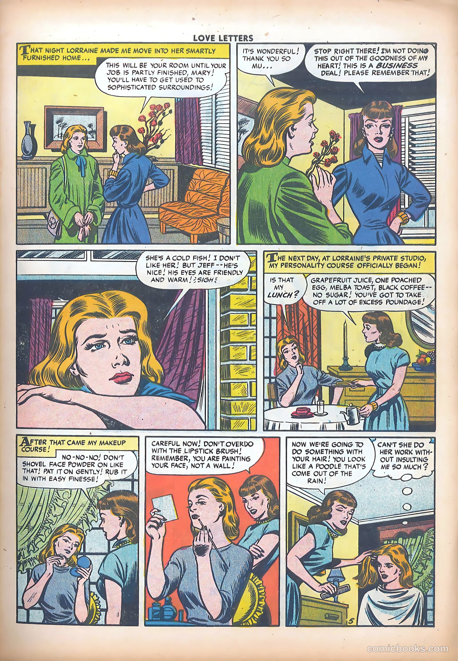 Love Letters #48 (1956) — page 7 of 36