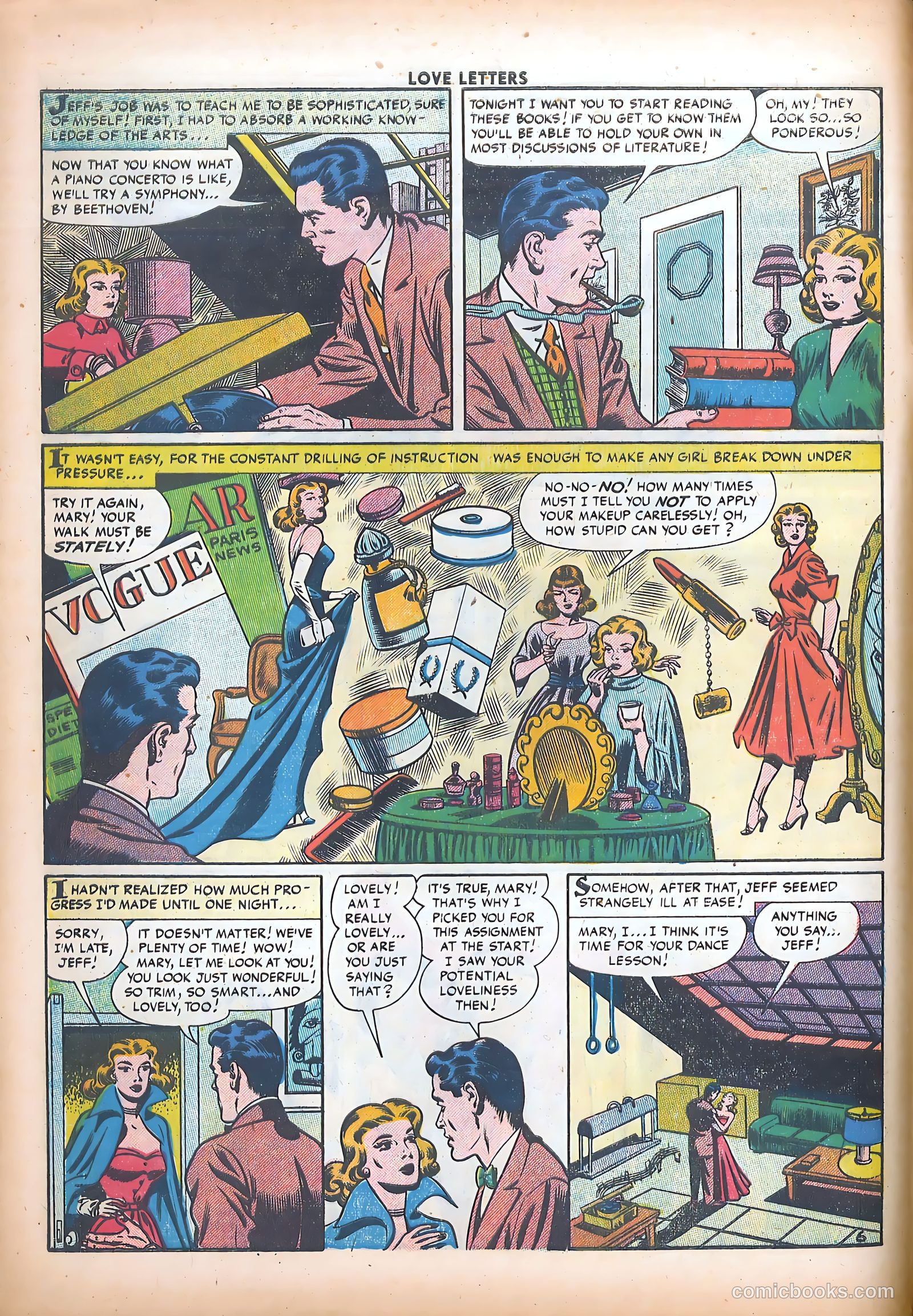 Love Letters #48 (1956) — page 8 of 36