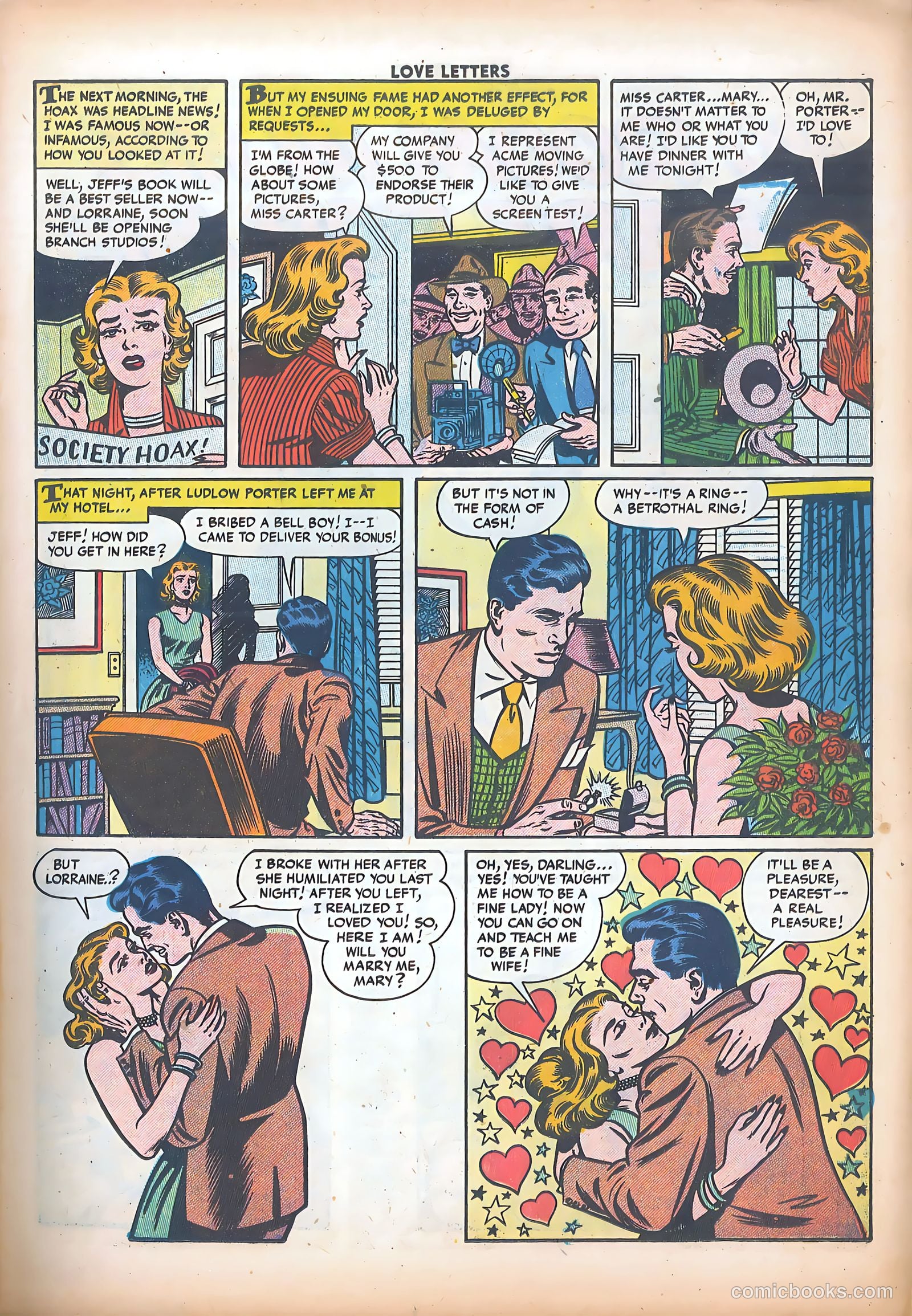 Love Letters #48 (1956) — page 11 of 36