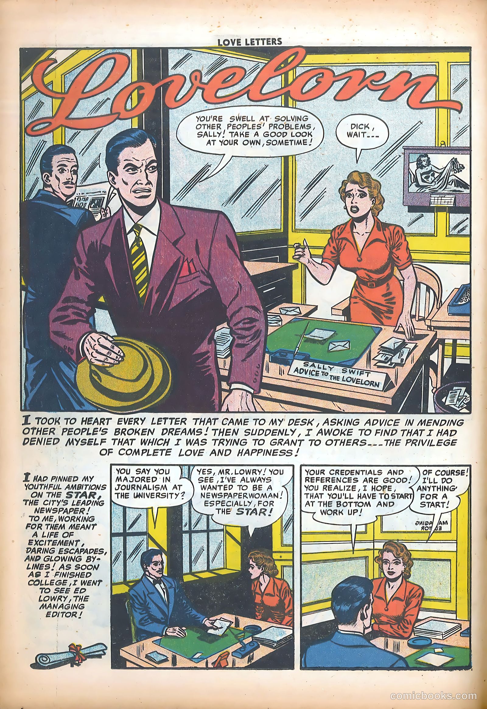 Love Letters #48 (1956) — page 18 of 36