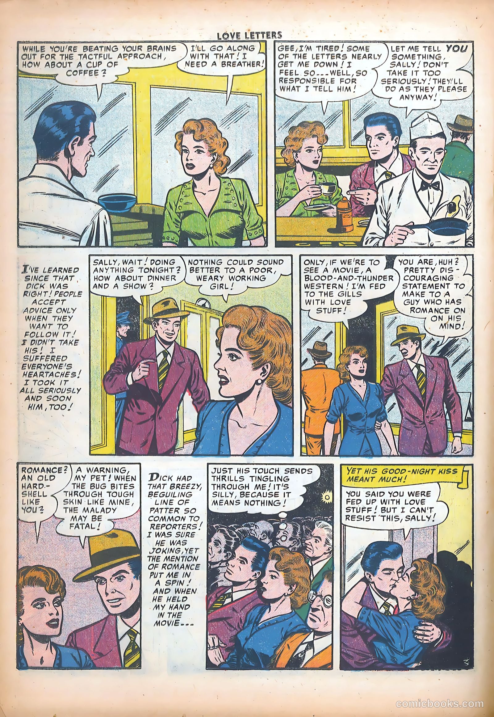 Love Letters #48 (1956) — page 20 of 36