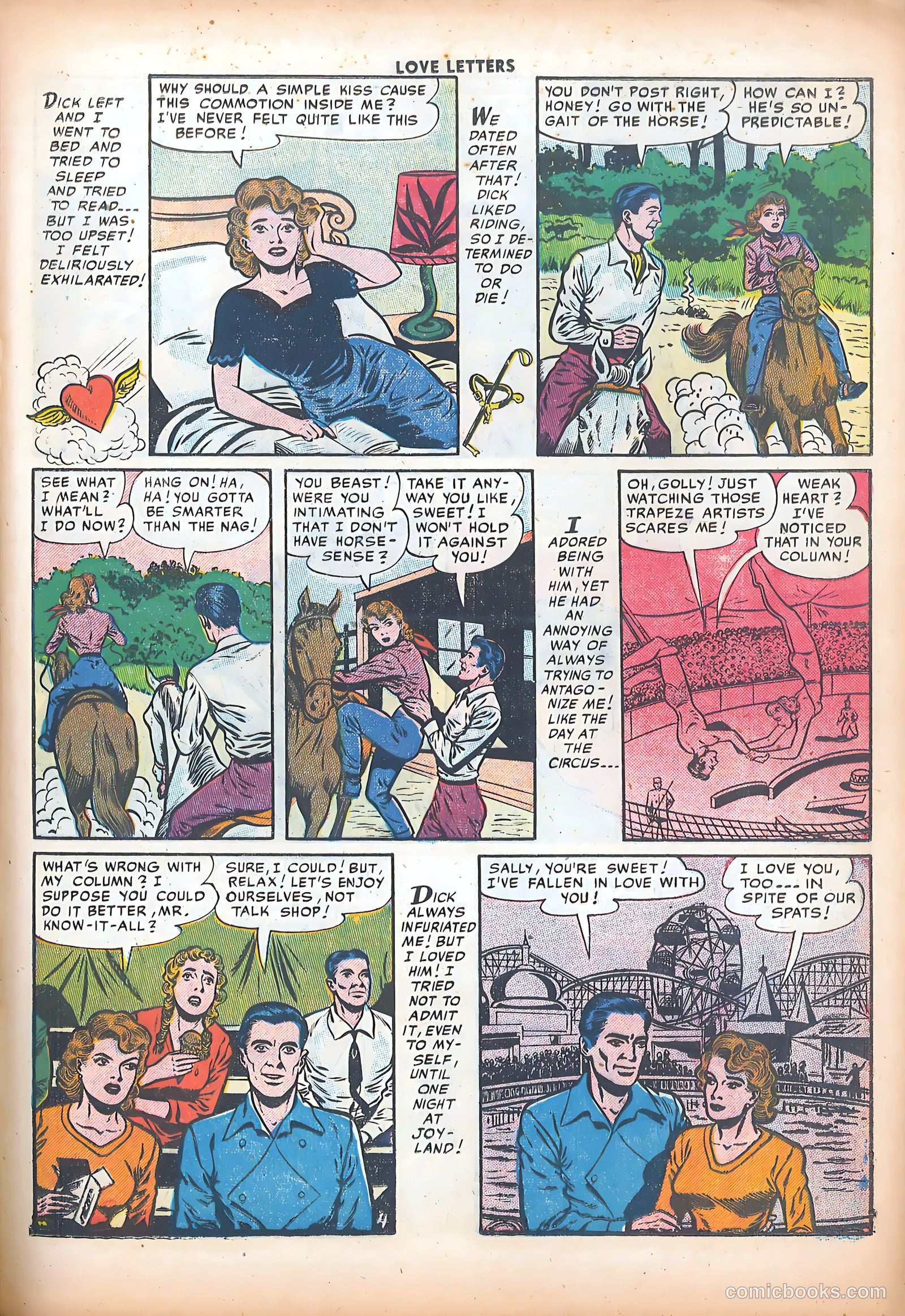 Love Letters #48 (1956) — page 21 of 36