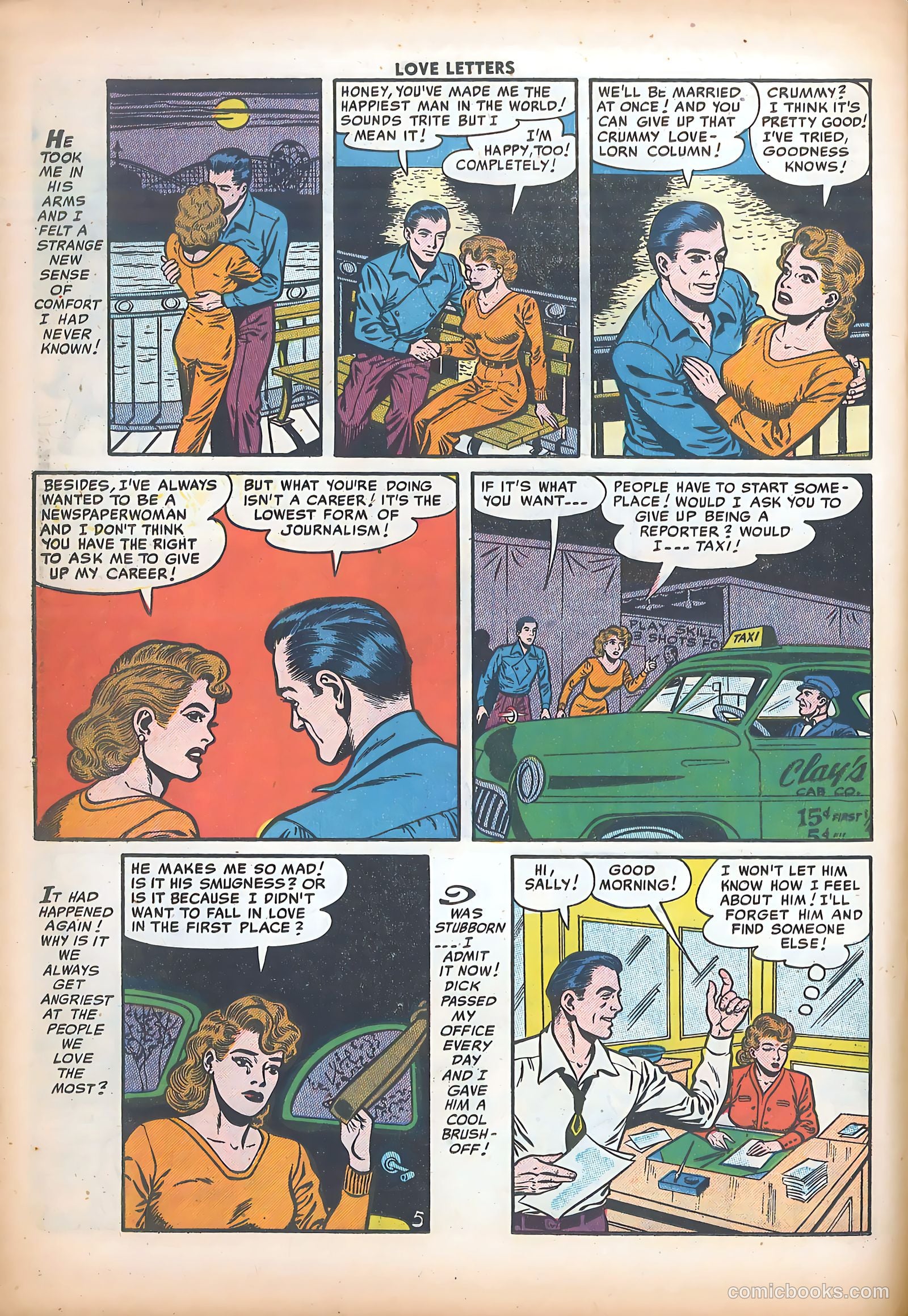 Love Letters #48 (1956) — page 22 of 36