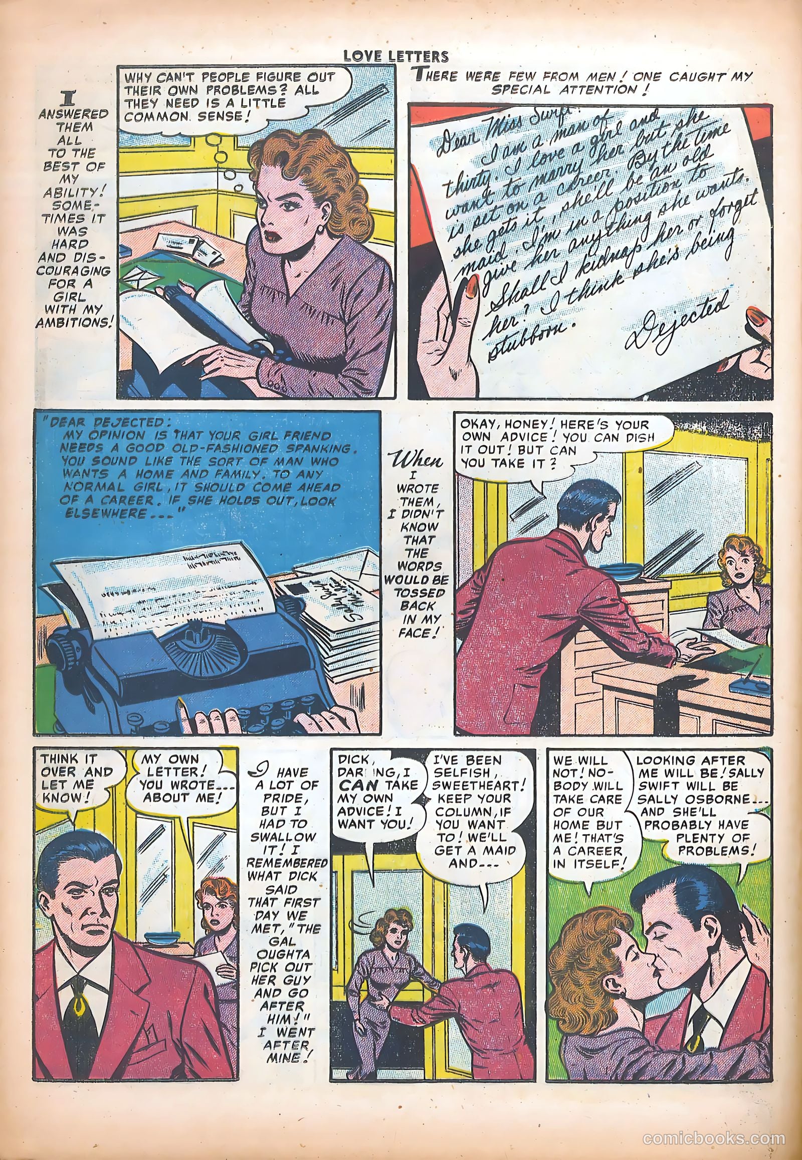 Love Letters #48 (1956) — page 24 of 36