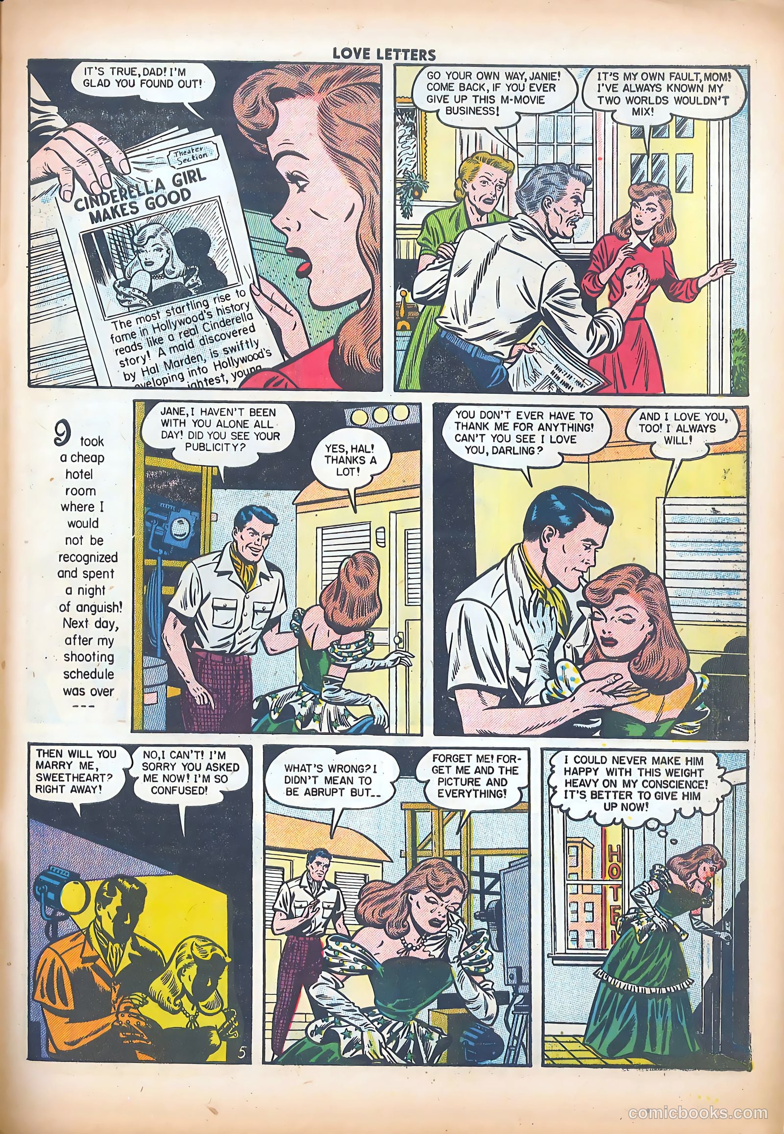 Love Letters #48 (1956) — page 31 of 36
