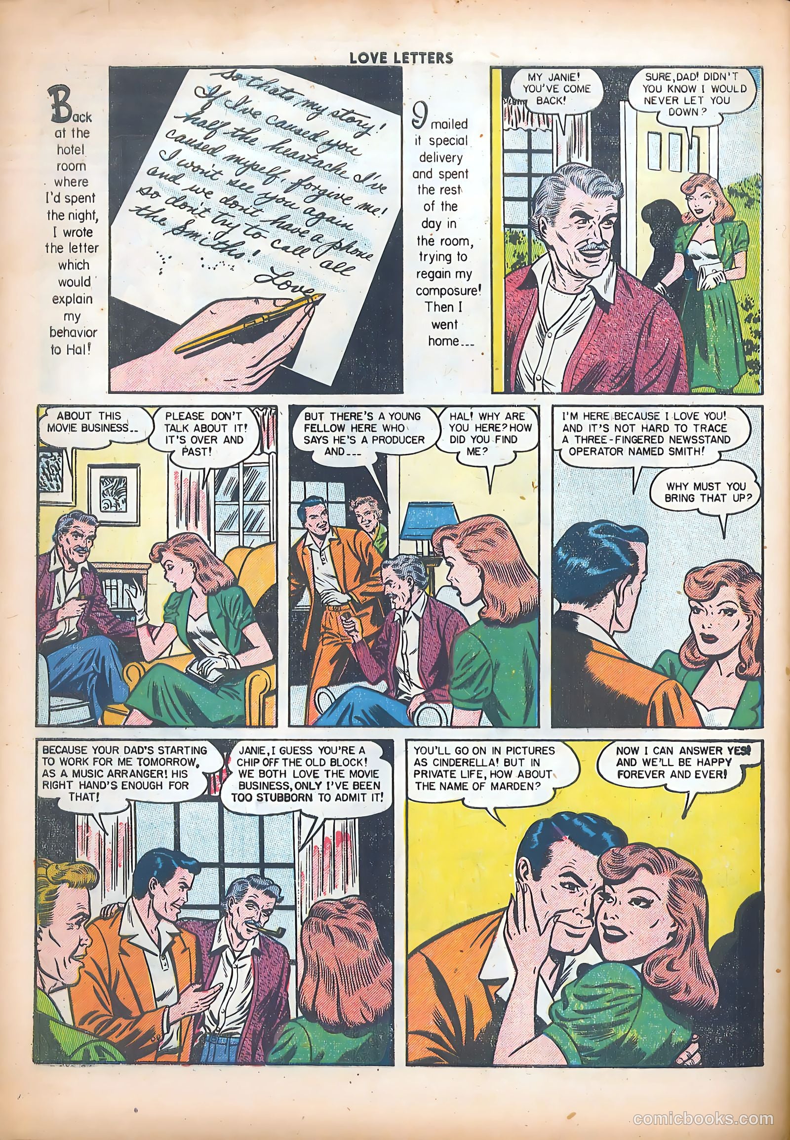 Love Letters #48 (1956) — page 32 of 36