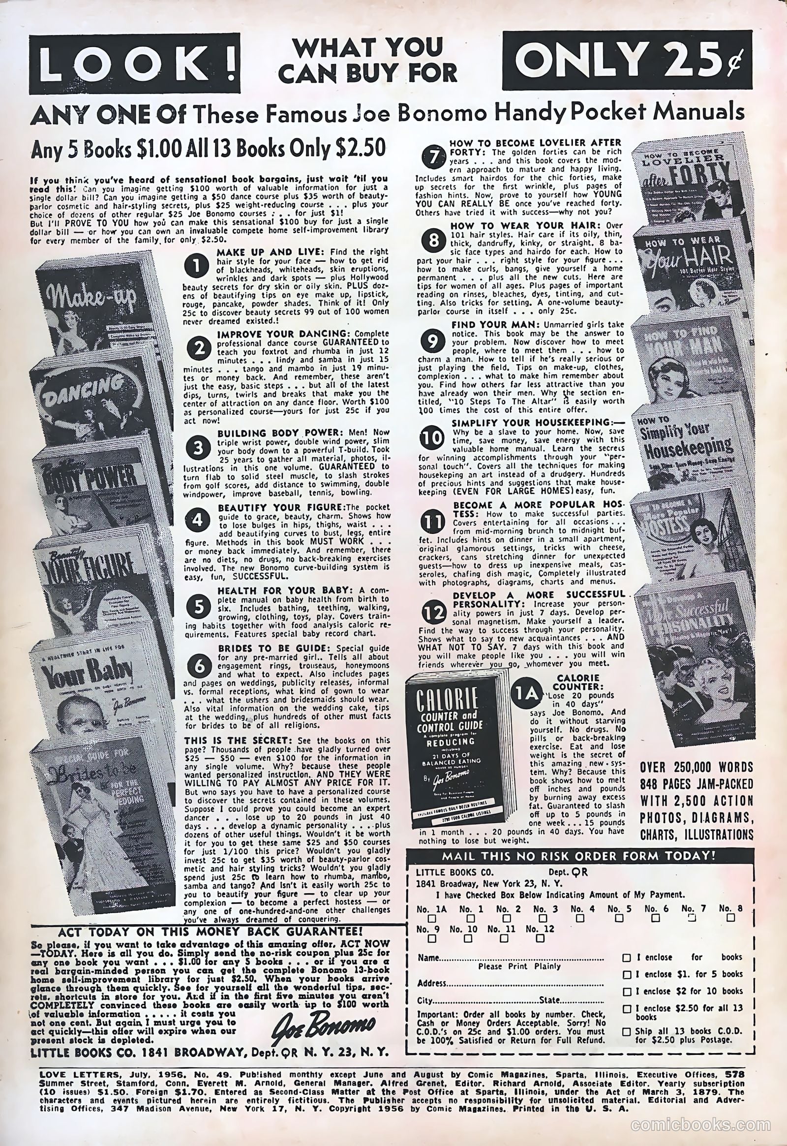 Love Letters #49 (1956) — page 2 of 36