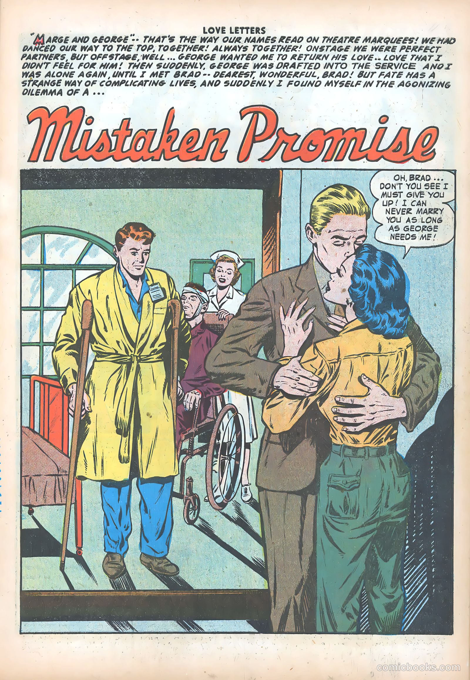Love Letters #49 (1956) — page 3 of 36