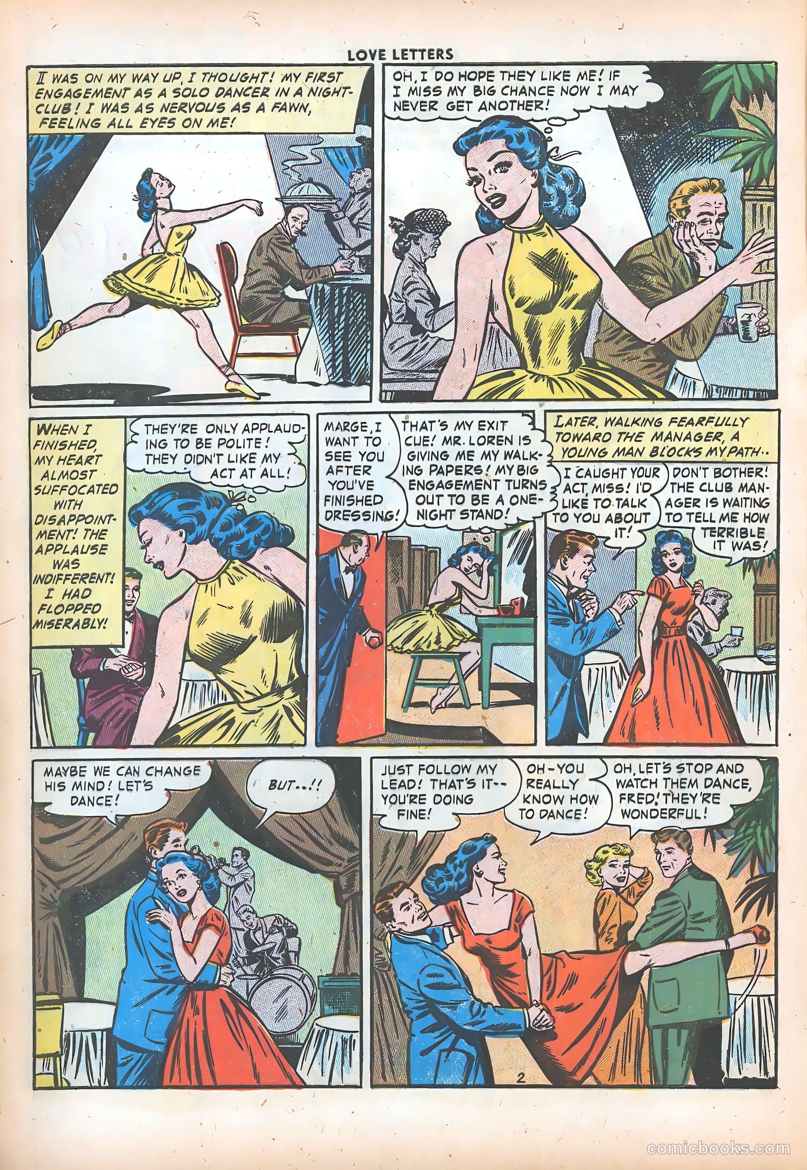 Love Letters #49 (1956) — page 4 of 36