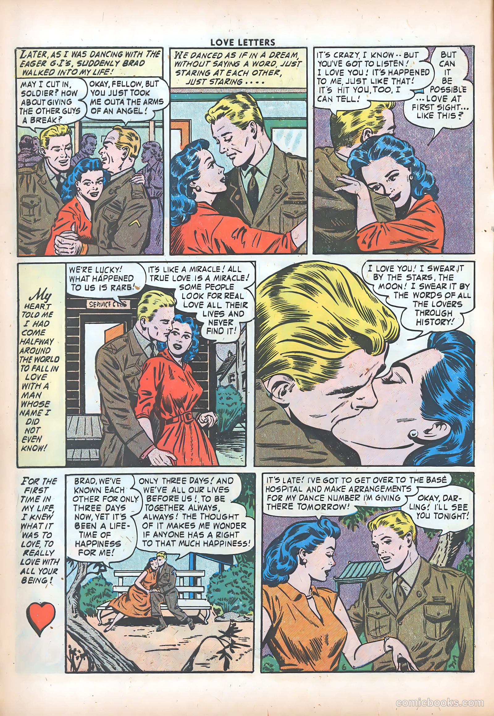 Love Letters #49 (1956) — page 8 of 36
