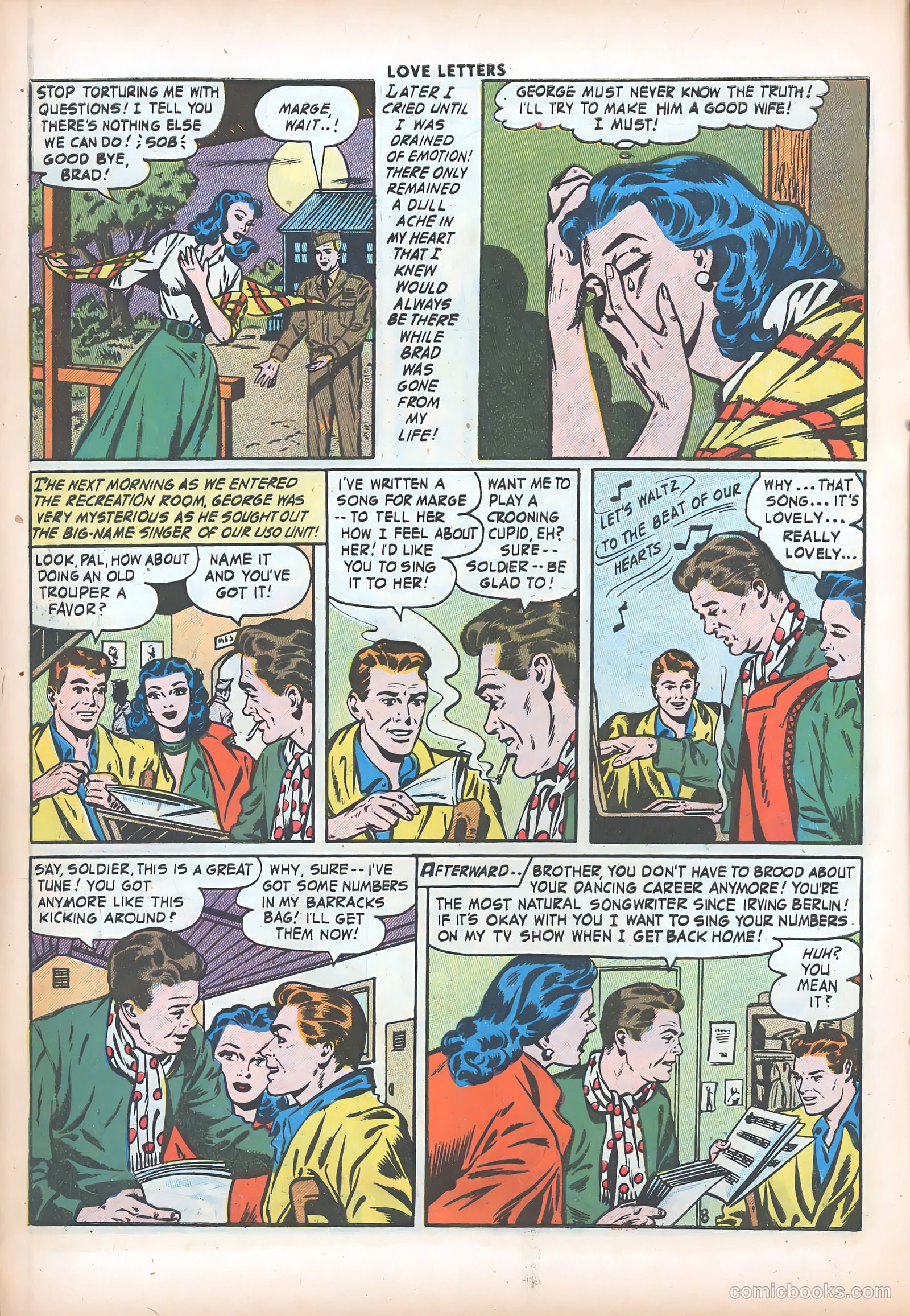 Love Letters #49 (1956) — page 10 of 36