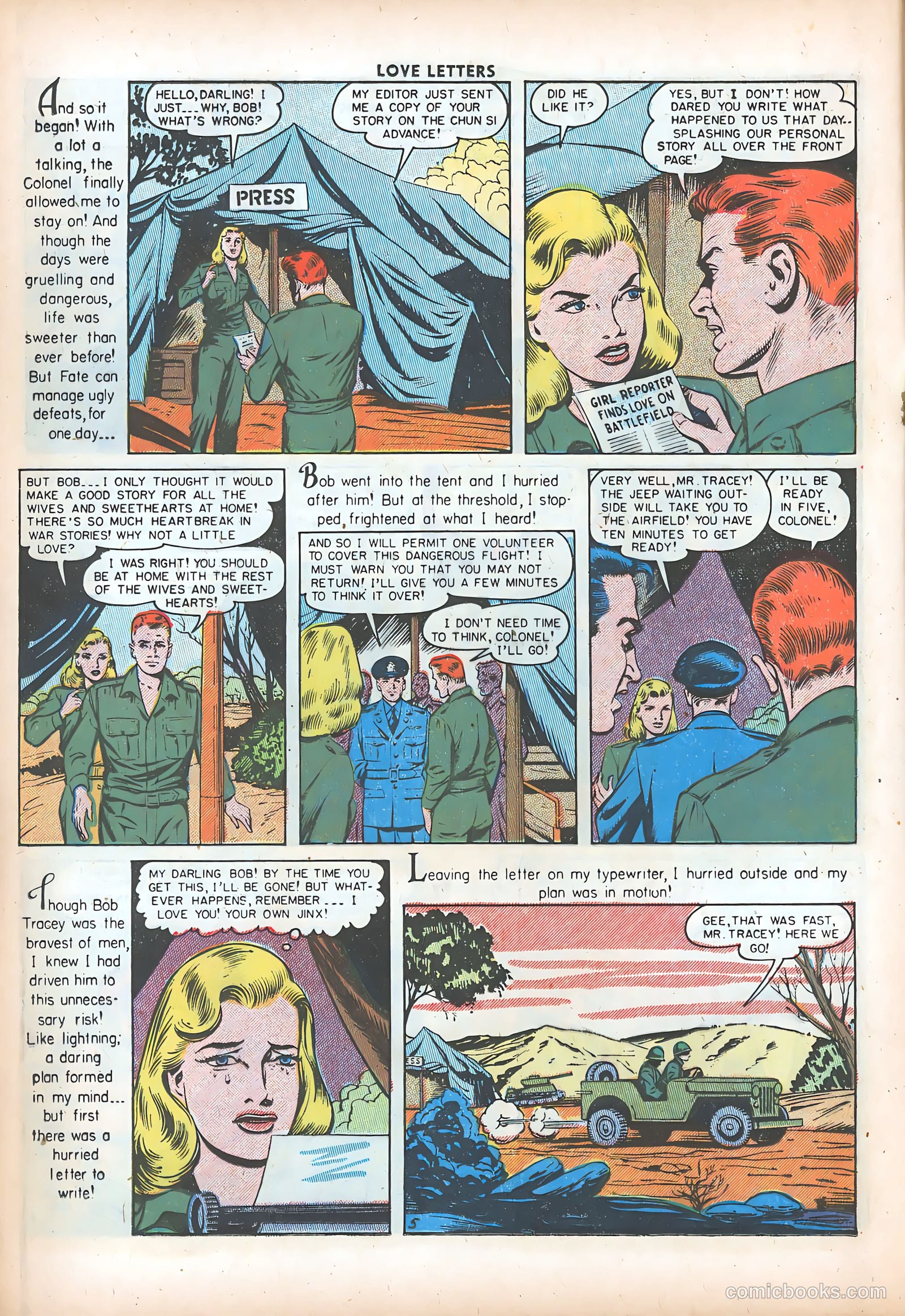 Love Letters #49 (1956) — page 16 of 36