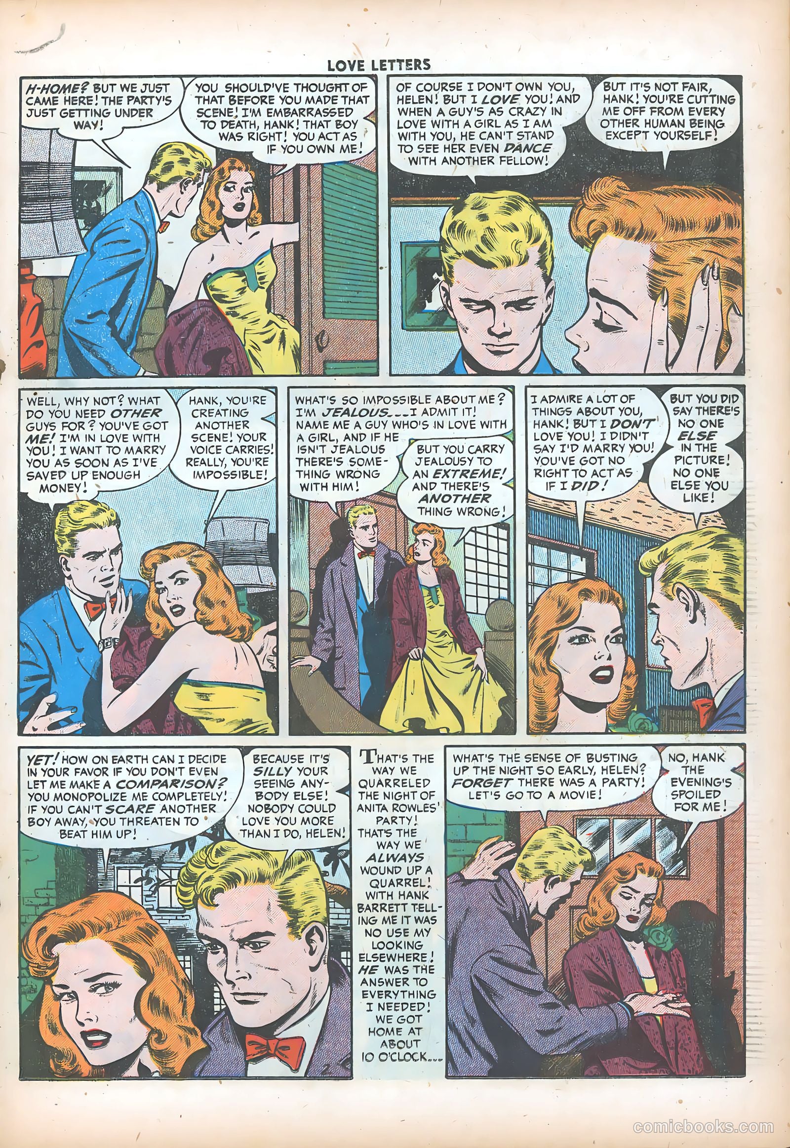 Love Letters #49 (1956) — page 19 of 36
