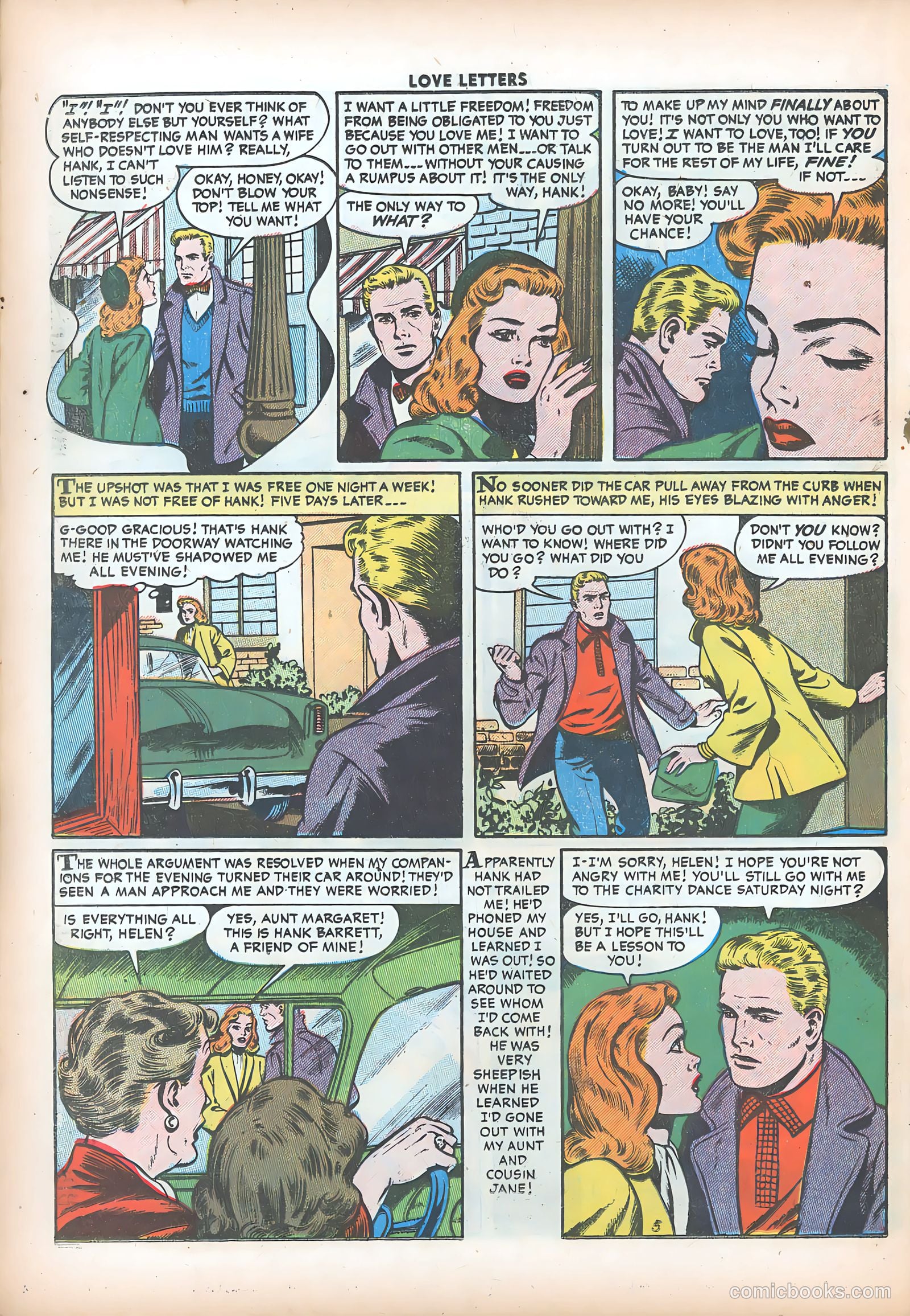 Love Letters #49 (1956) — page 22 of 36