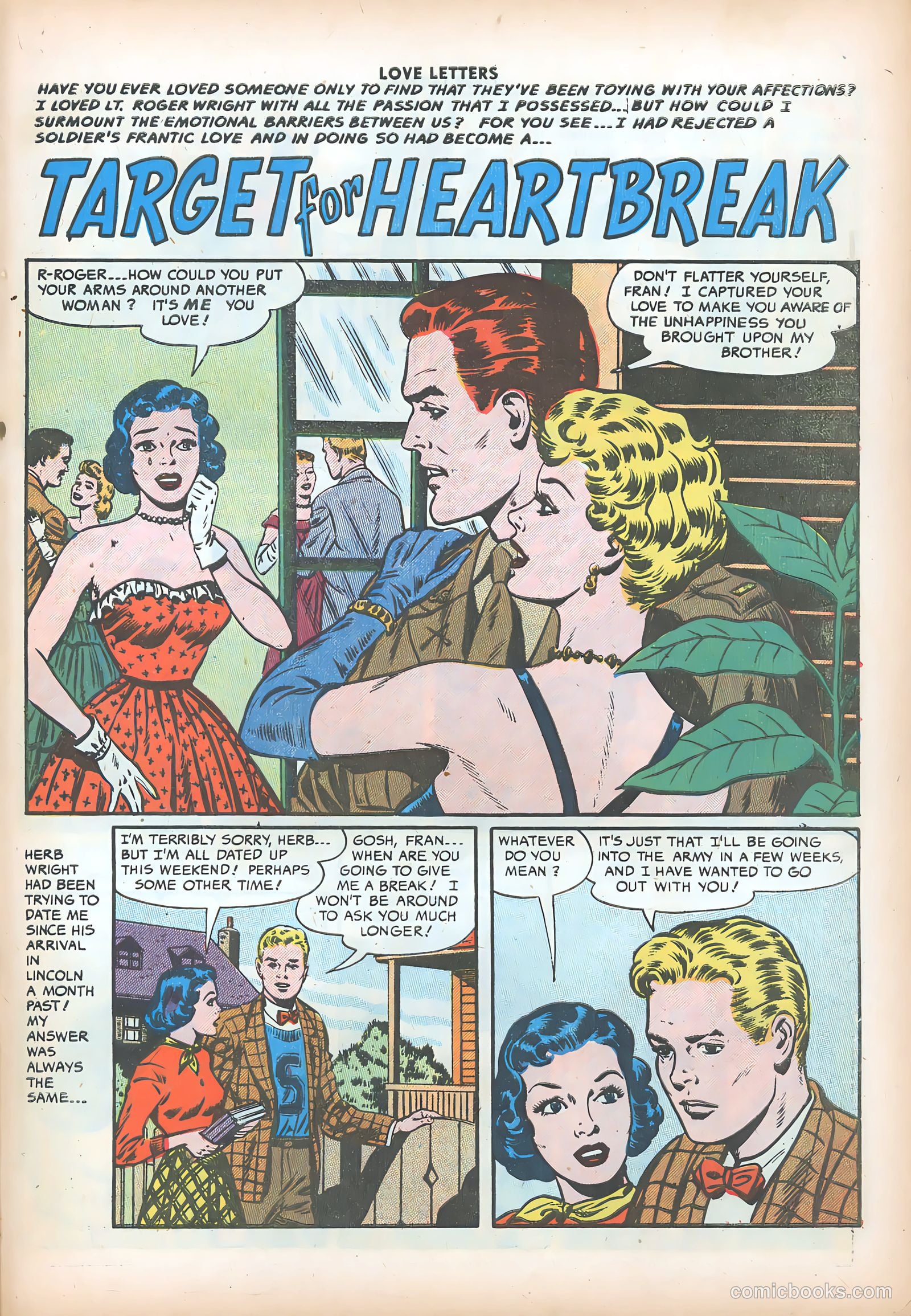 Love Letters #49 (1956) — page 27 of 36