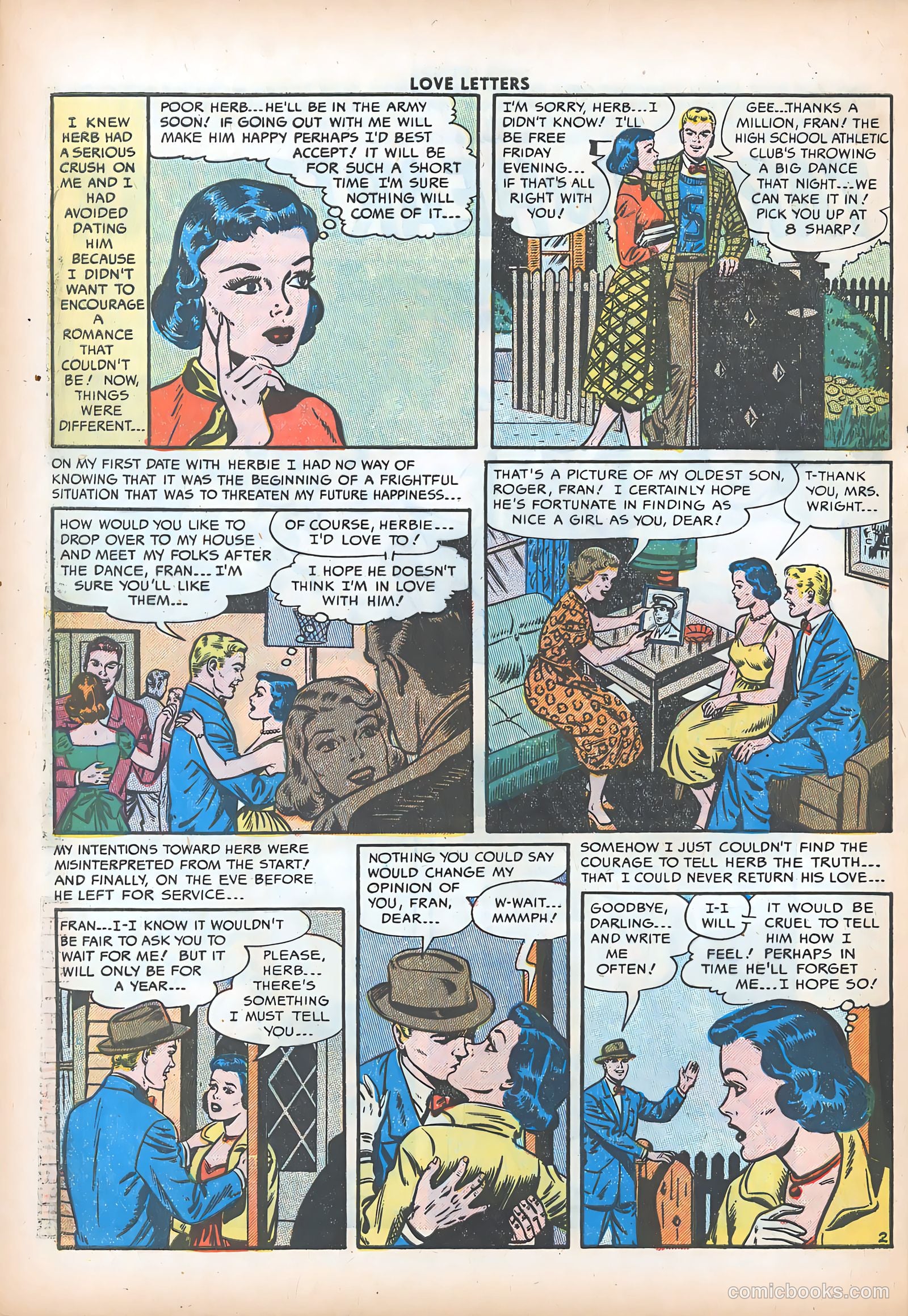 Love Letters #49 (1956) — page 28 of 36