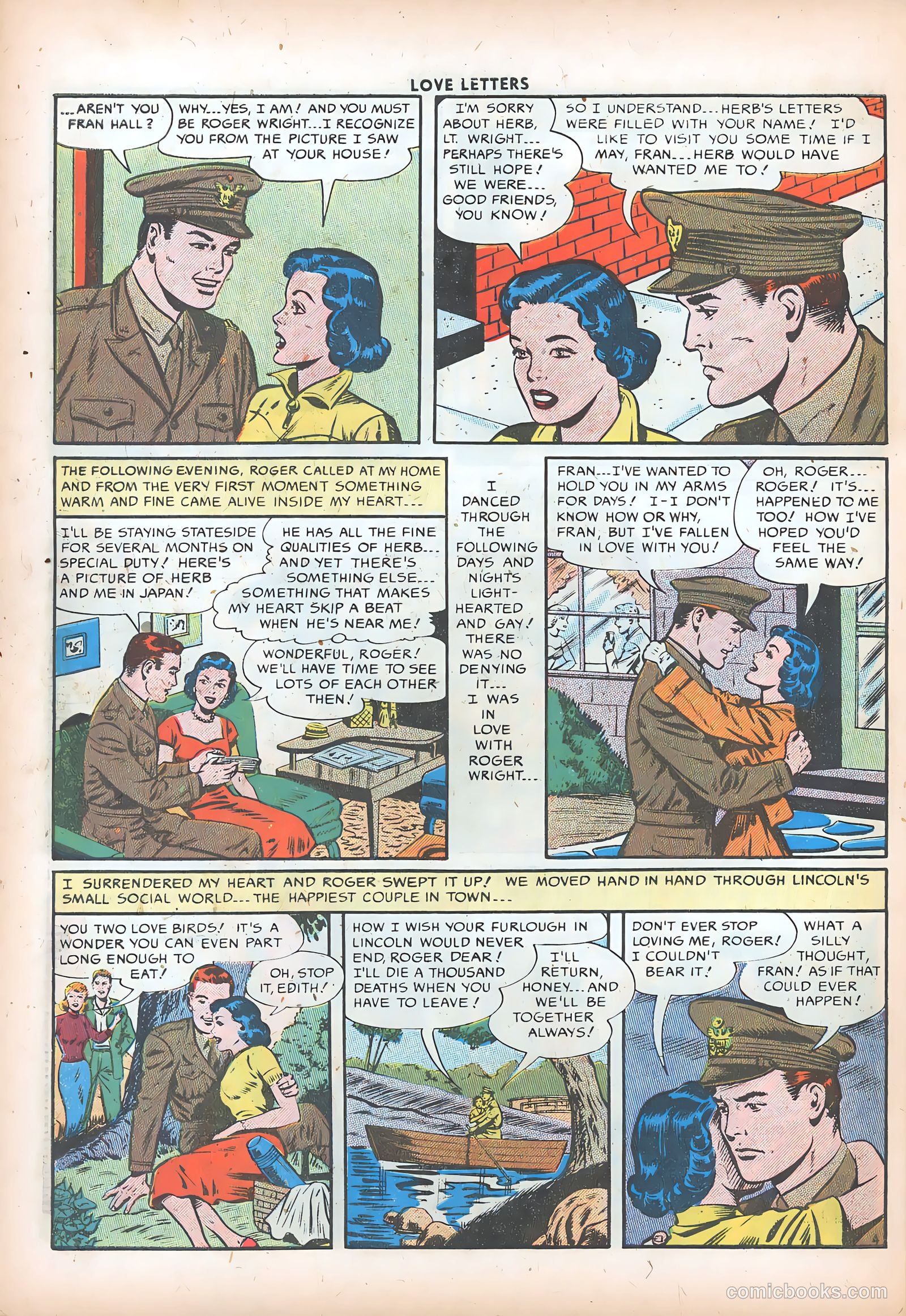 Love Letters #49 (1956) — page 30 of 36