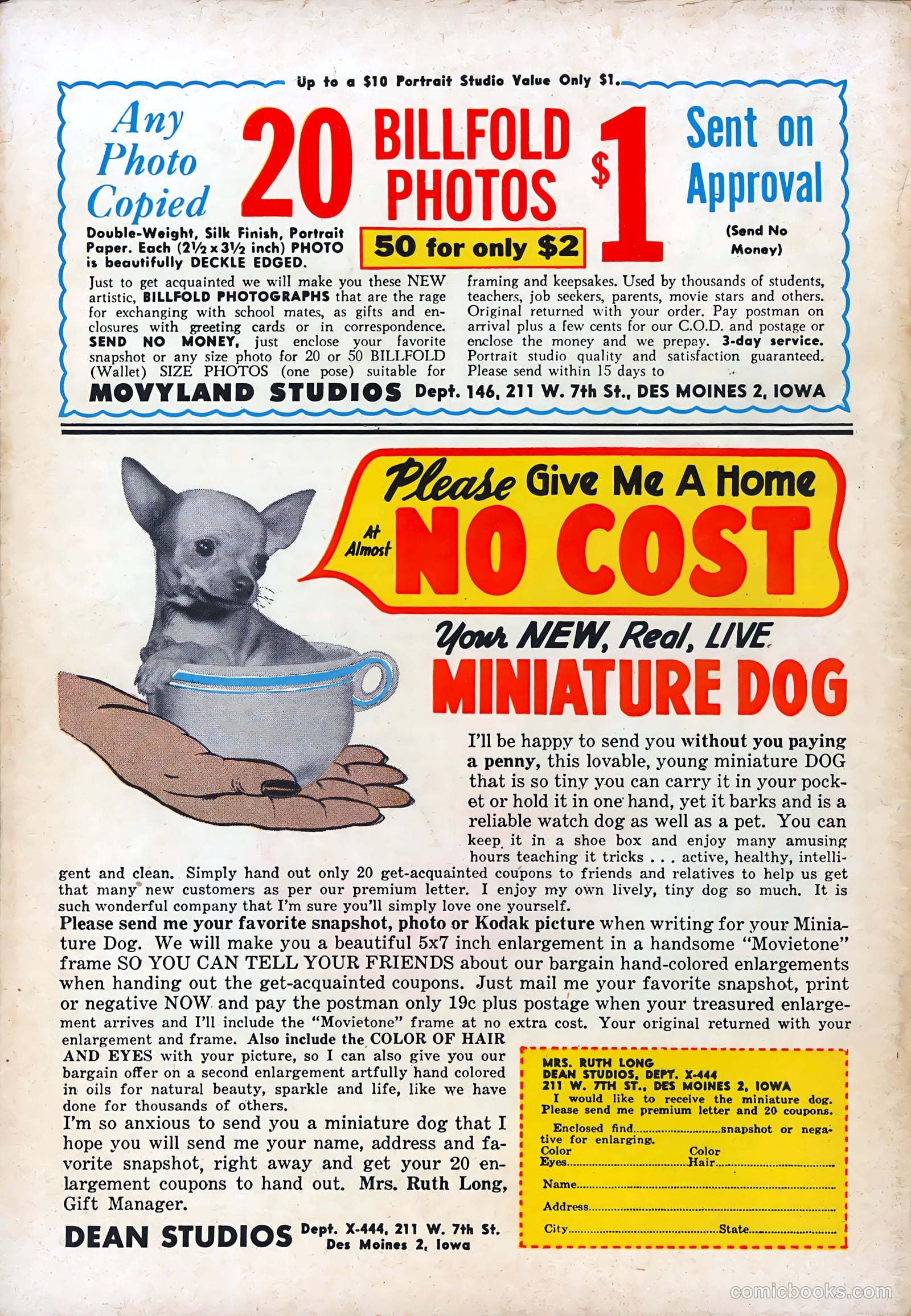 Love Letters #49 (1956) — page 36 of 36