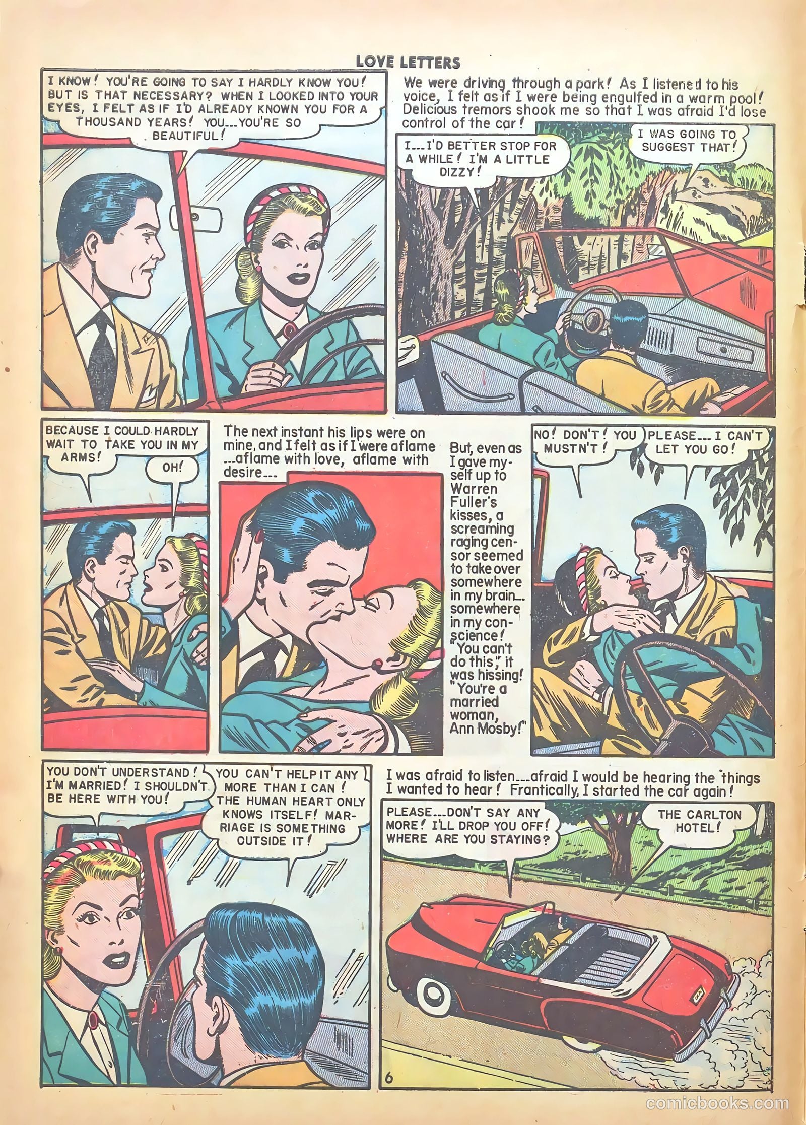 Love Letters #5 (1950) — page 8 of 36