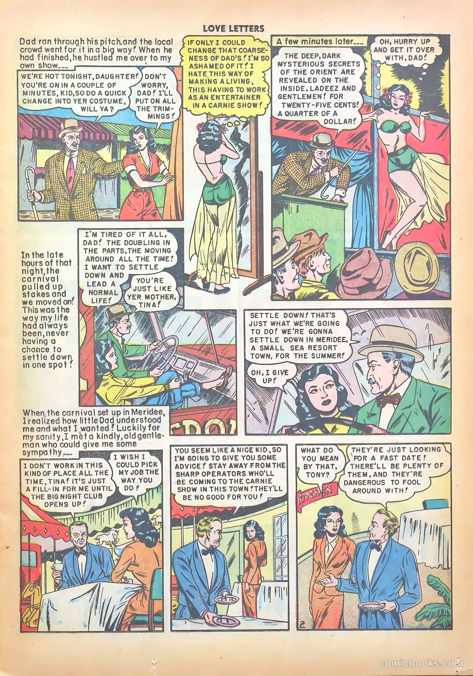 Love Letters #5 (1950) — page 13 of 36