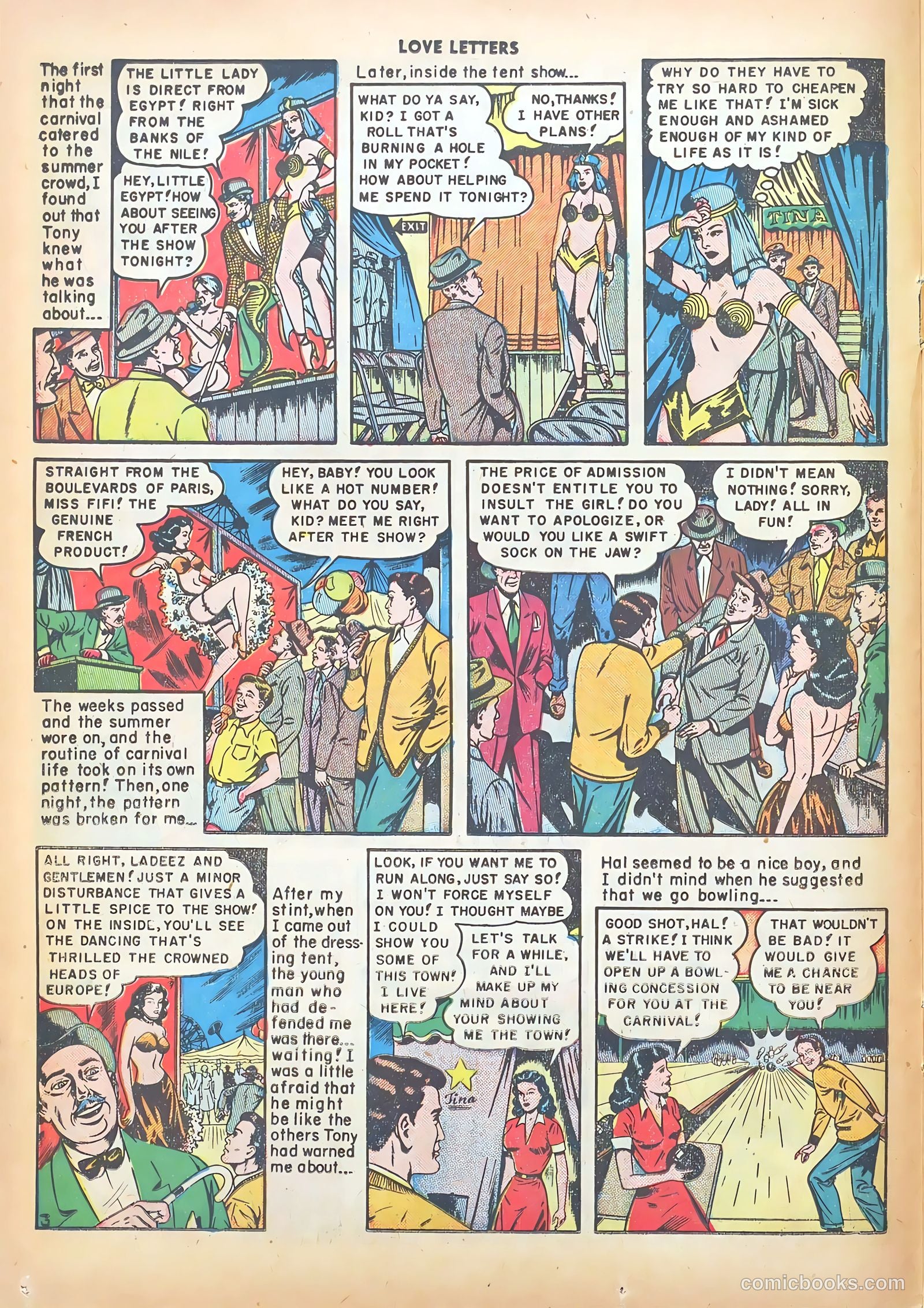 Love Letters #5 (1950) — page 14 of 36