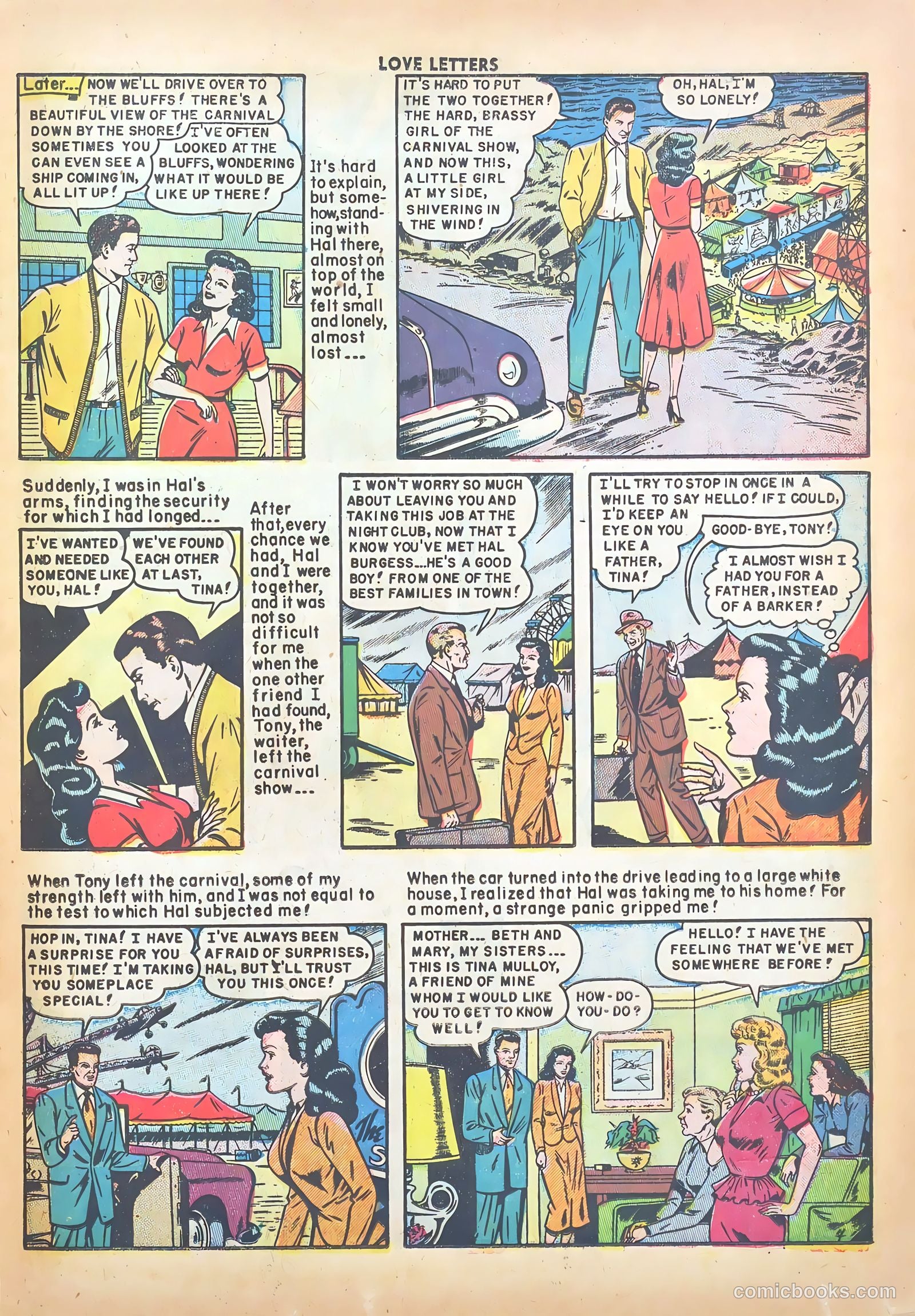 Love Letters #5 (1950) — page 15 of 36