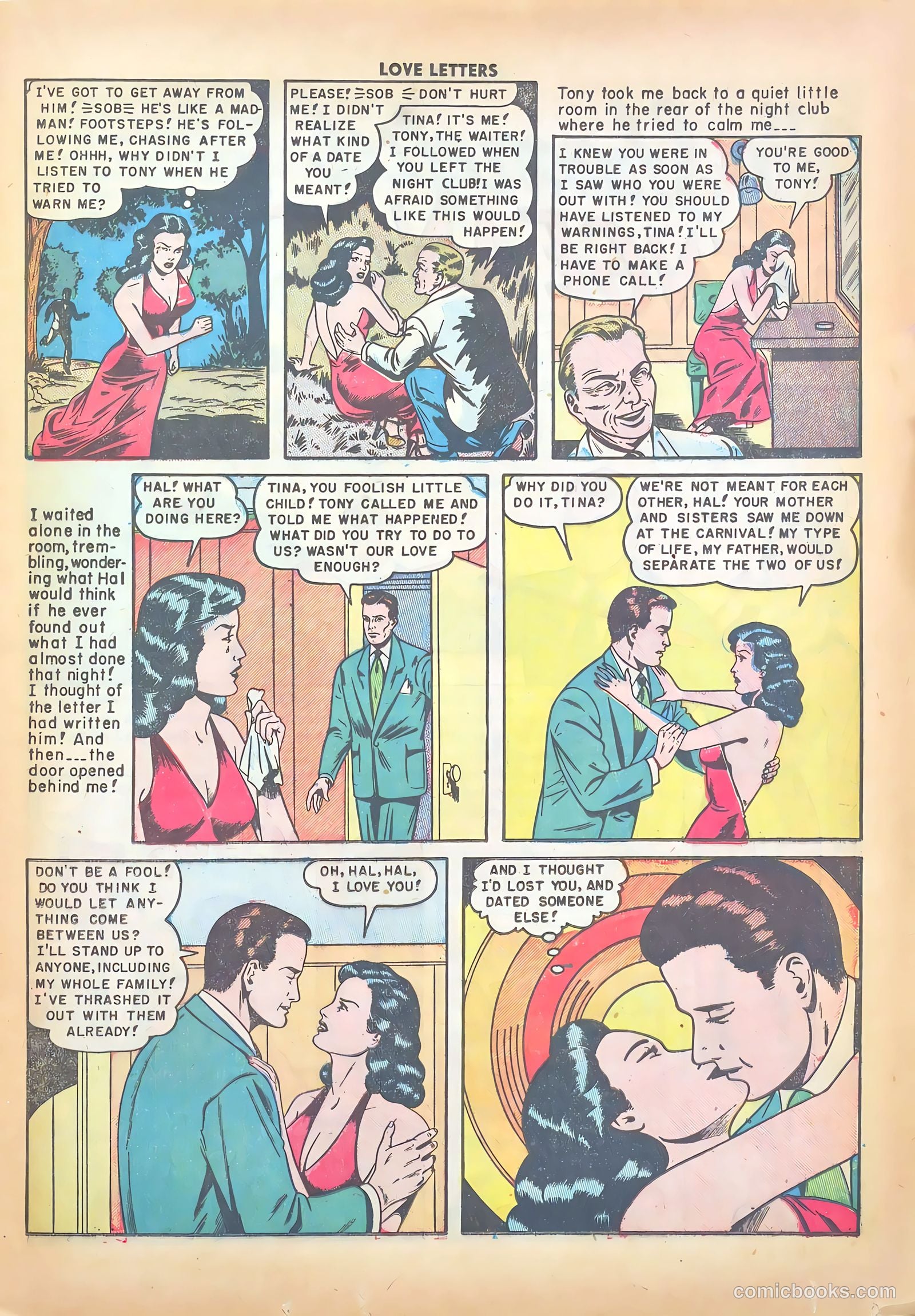 Love Letters #5 (1950) — page 17 of 36