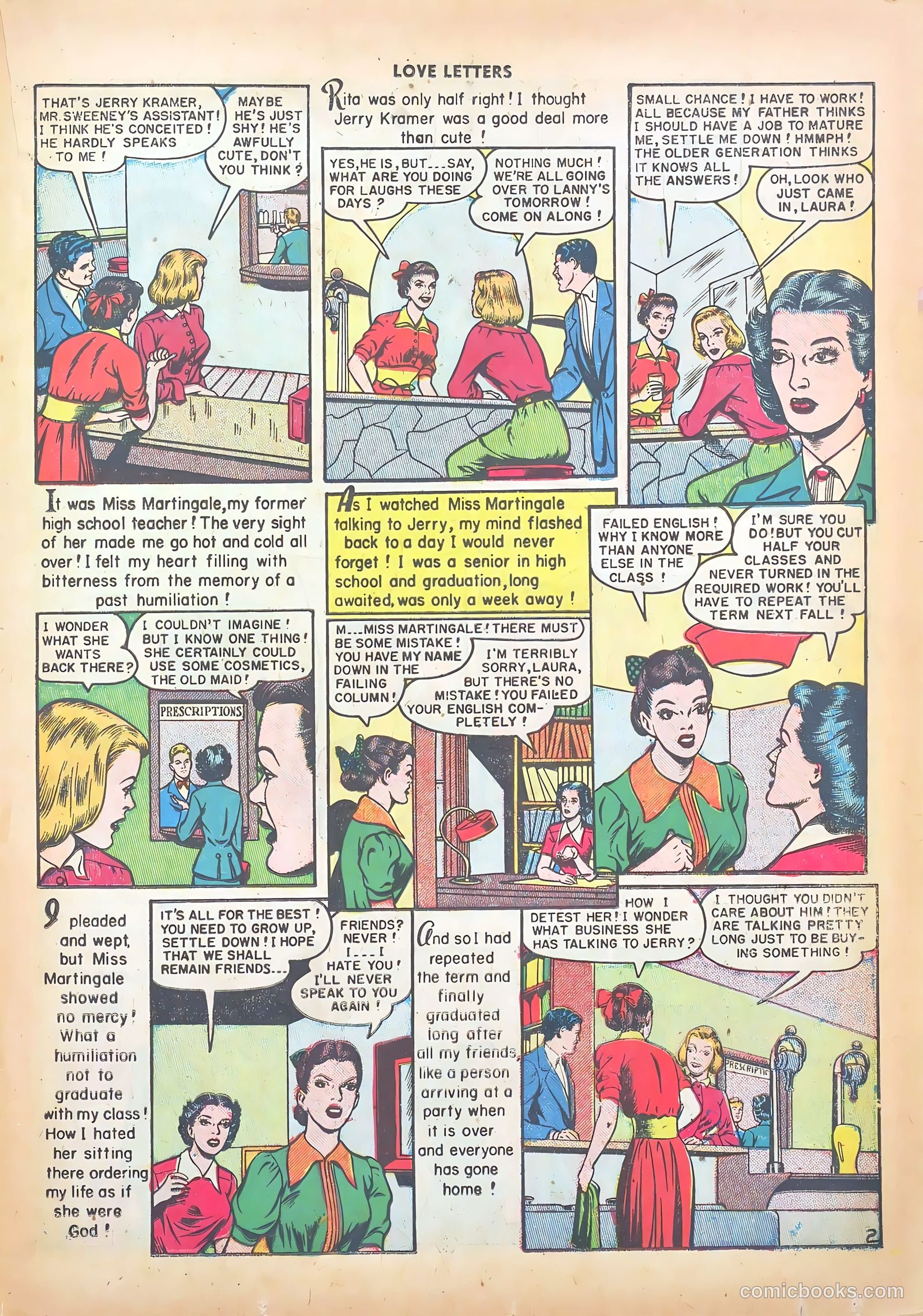 Love Letters #5 (1950) — page 19 of 36