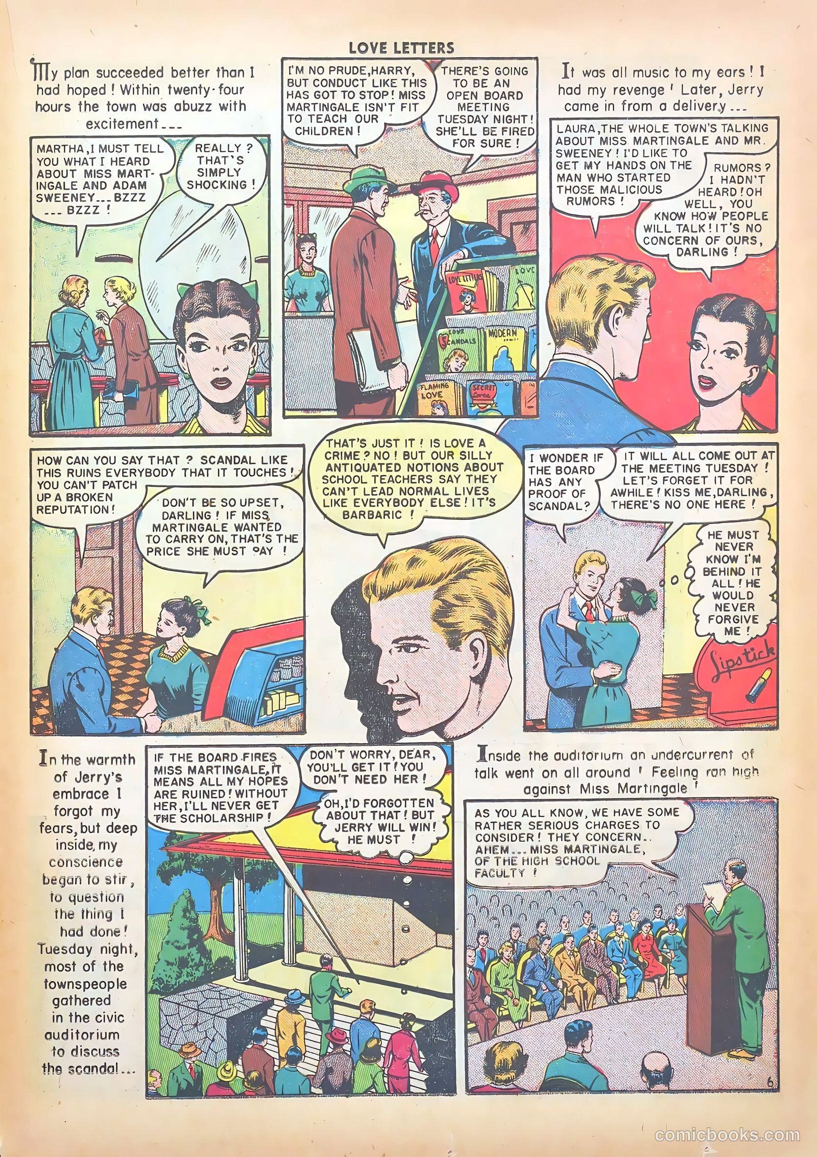 Love Letters #5 (1950) — page 23 of 36