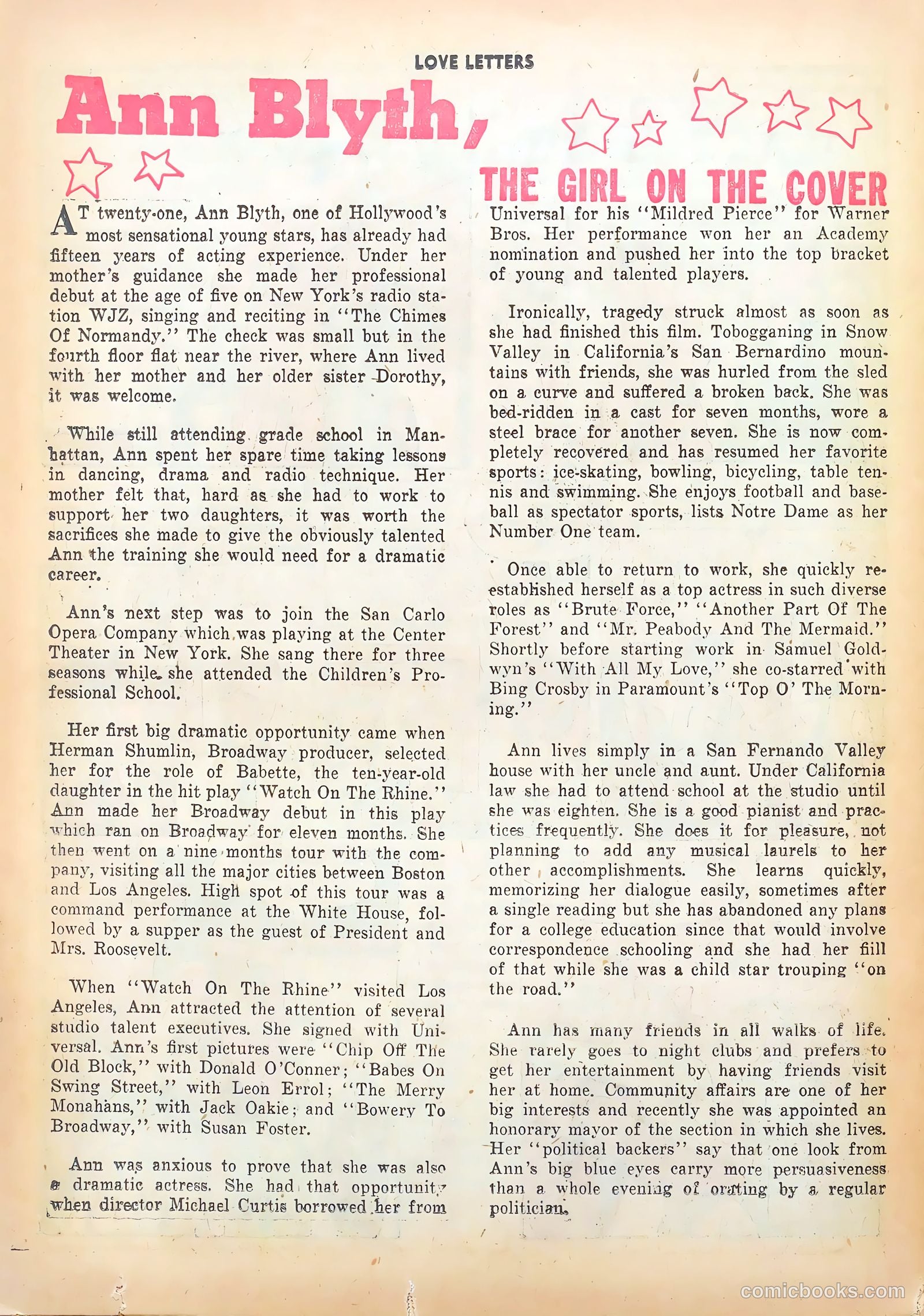Love Letters #5 (1950) — page 26 of 36