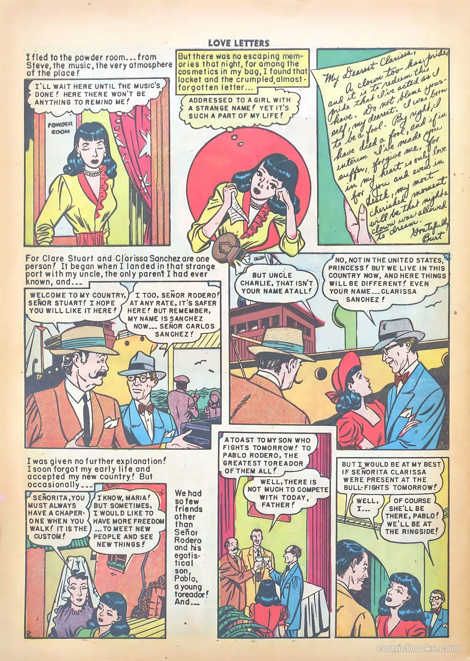 Love Letters #5 (1950) — page 28 of 36