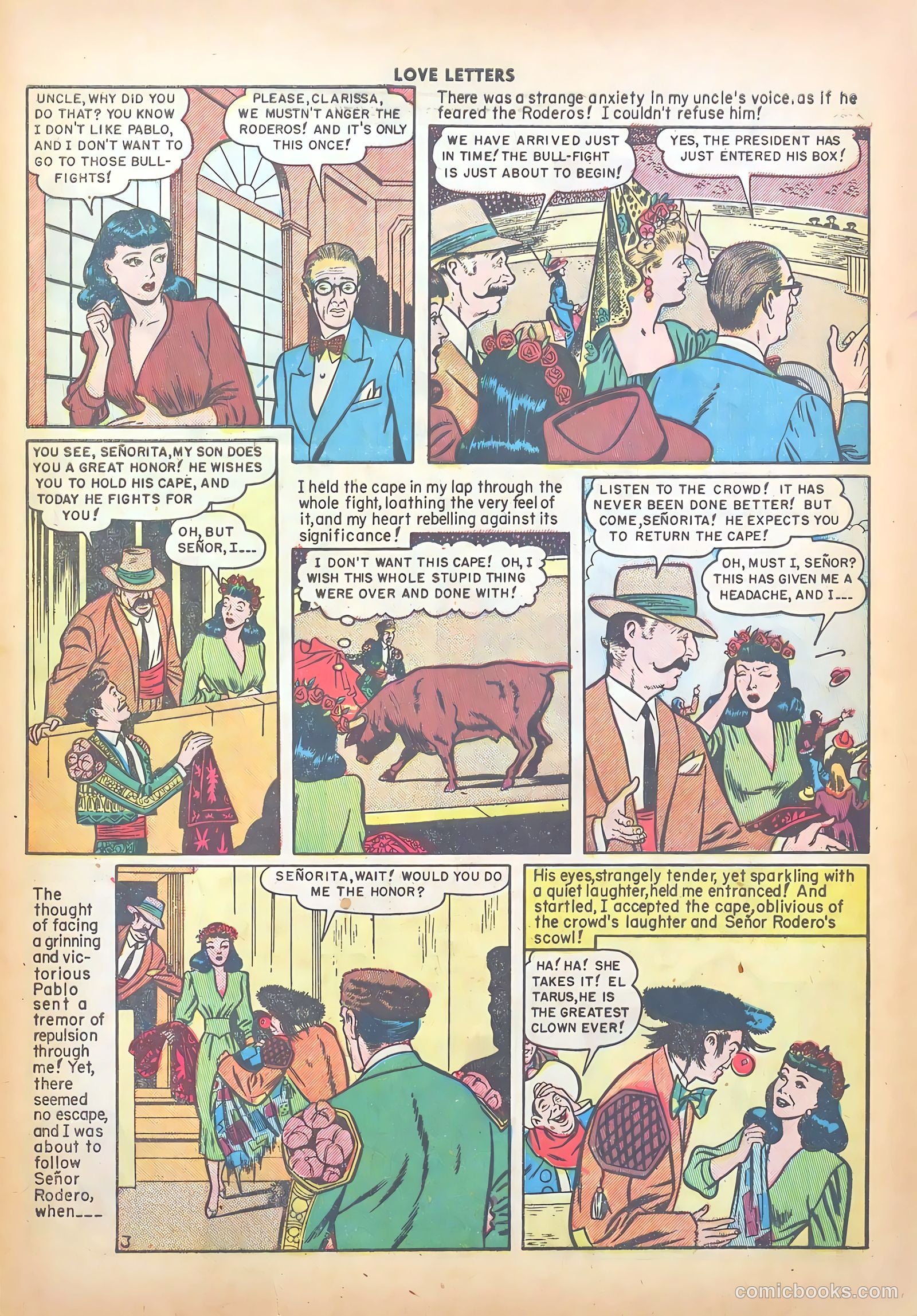 Love Letters #5 (1950) — page 29 of 36