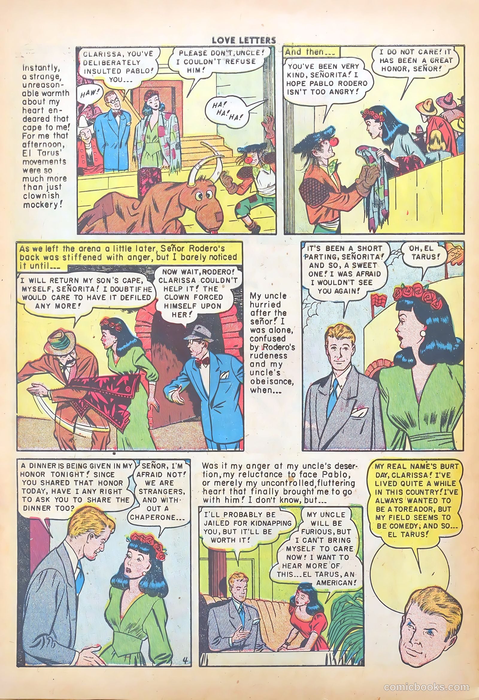 Love Letters #5 (1950) — page 30 of 36