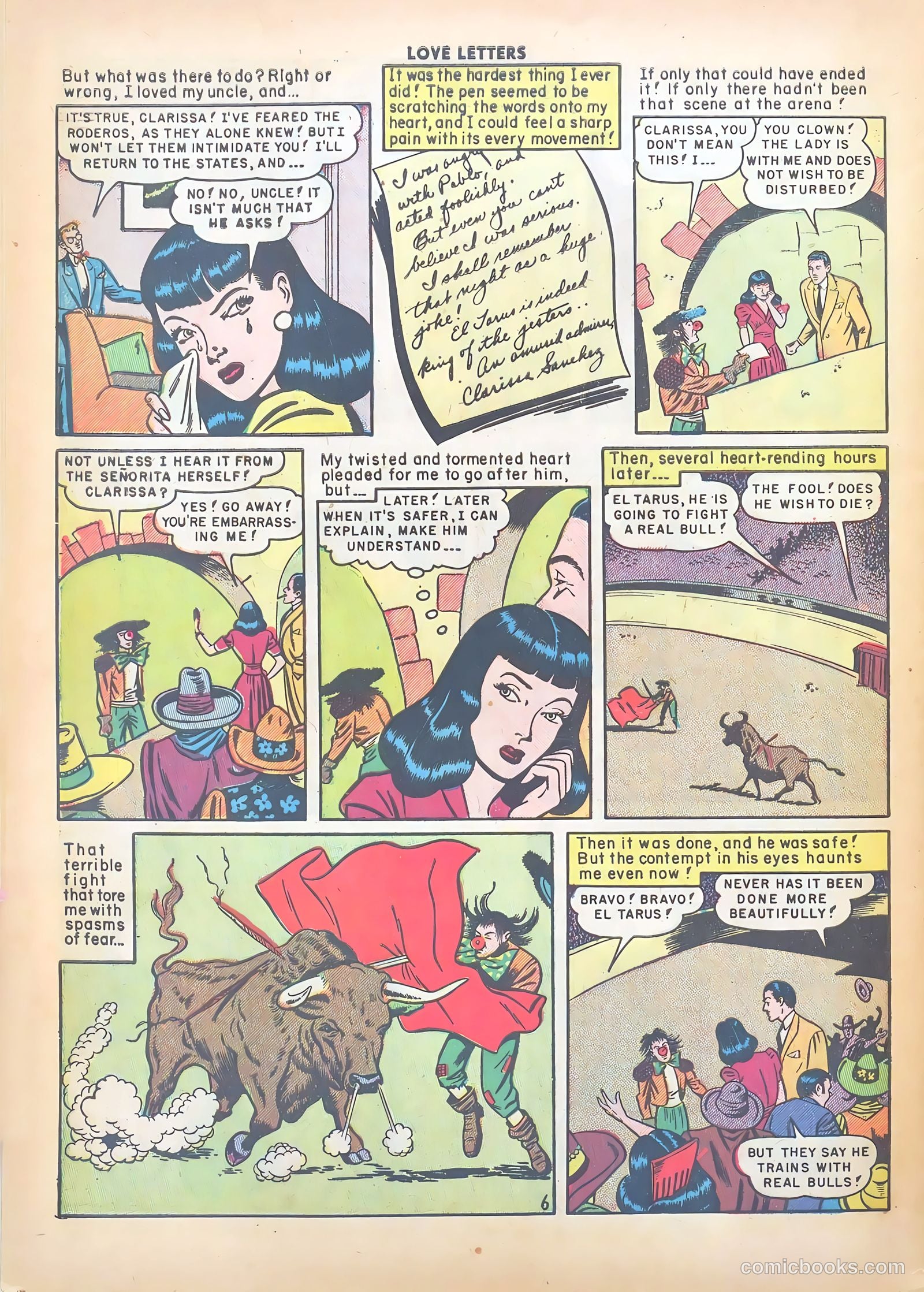 Love Letters #5 (1950) — page 32 of 36