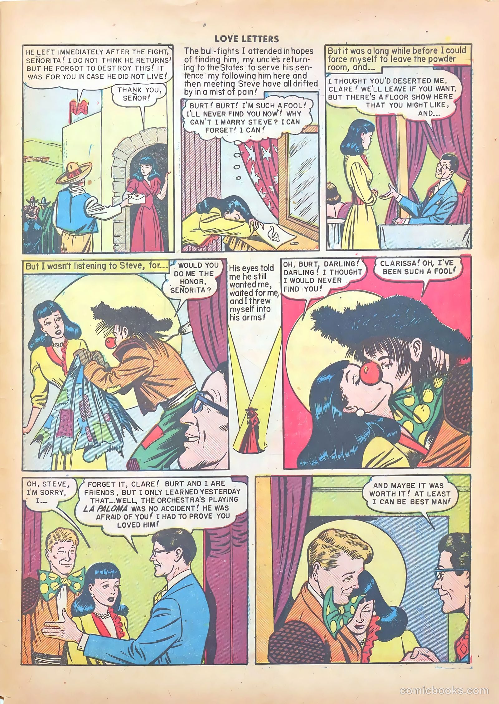 Love Letters #5 (1950) — page 33 of 36