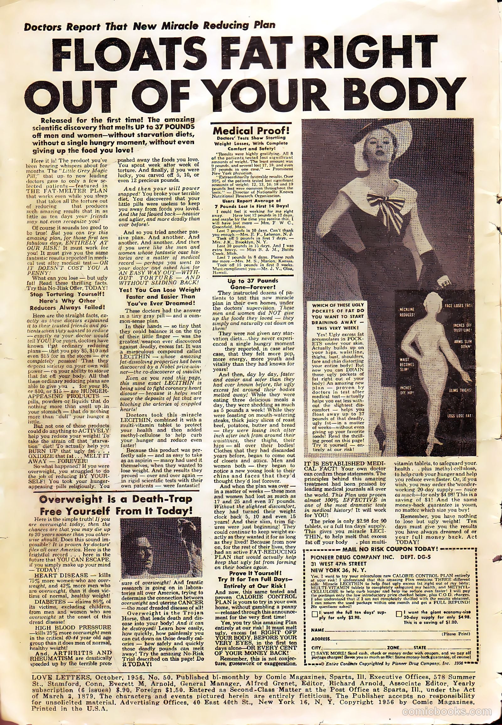 Love Letters #50 (1956) — page 2 of 36