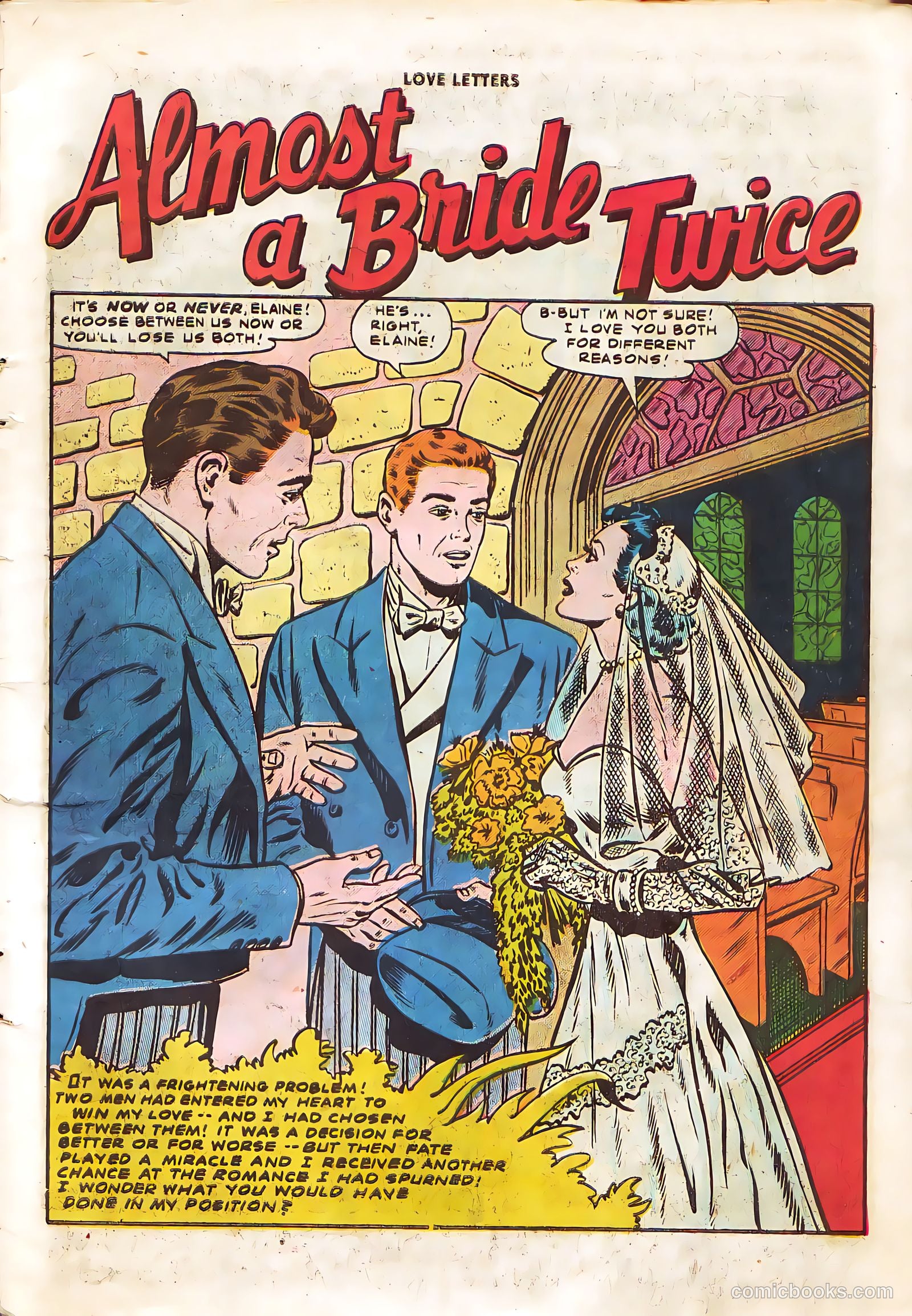 Love Letters #50 (1956) — page 3 of 36