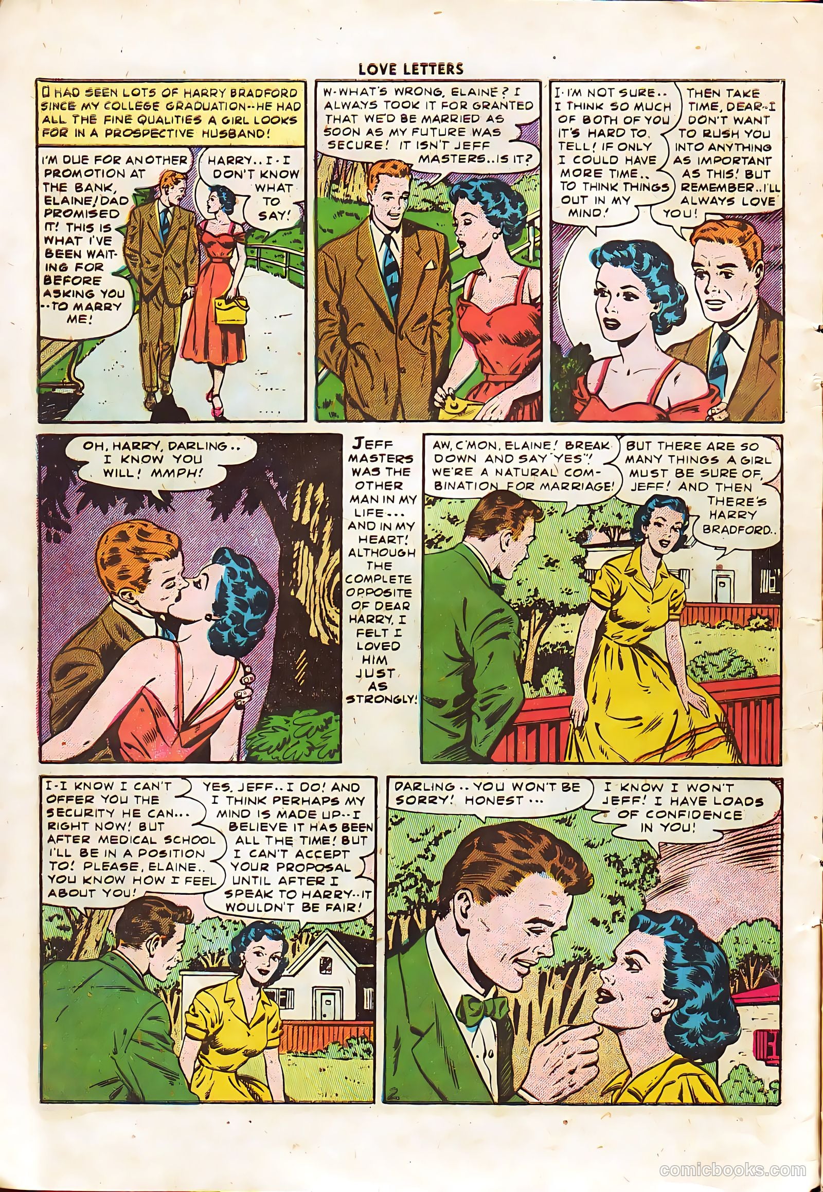 Love Letters #50 (1956) — page 4 of 36