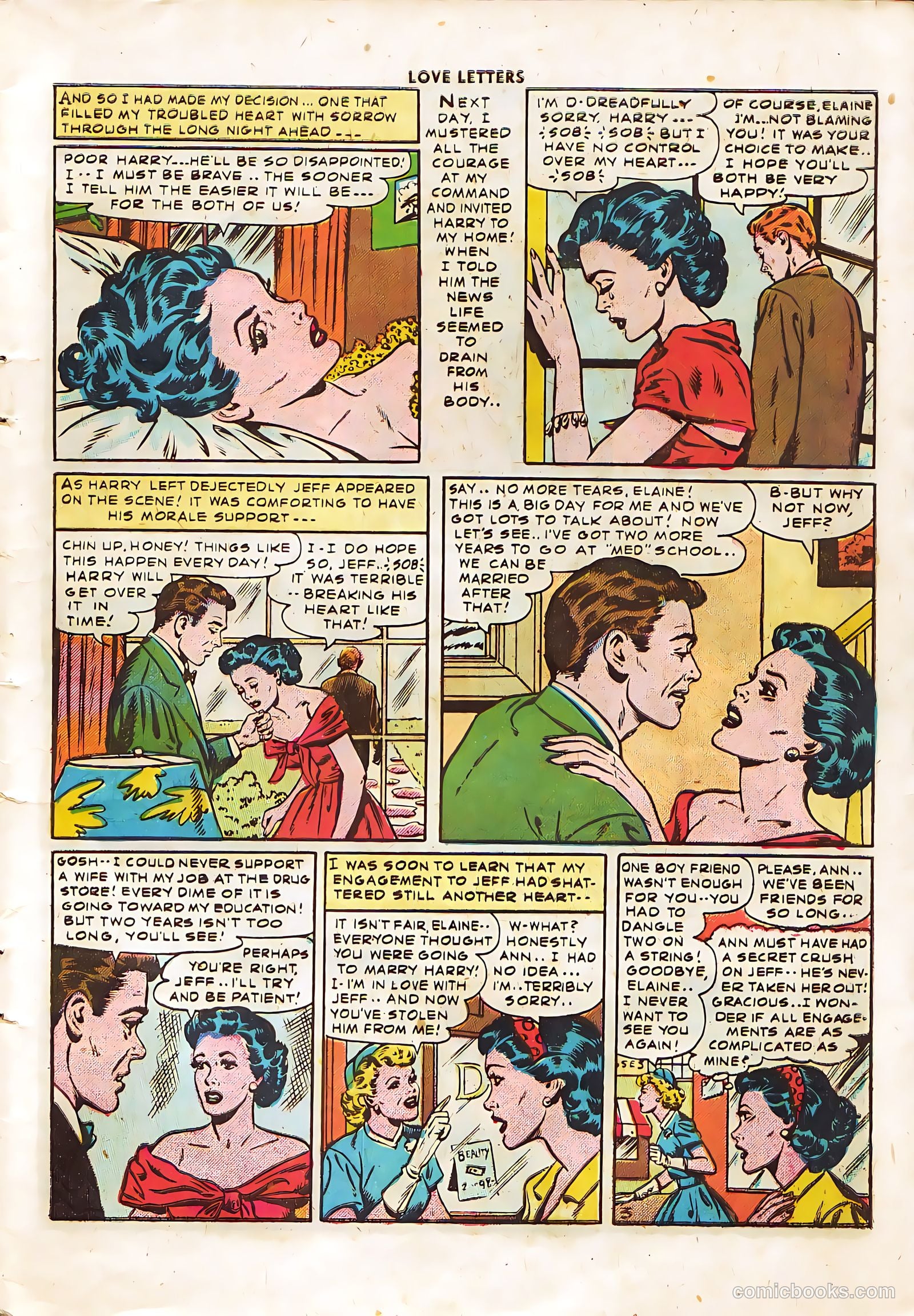 Love Letters #50 (1956) — page 5 of 36