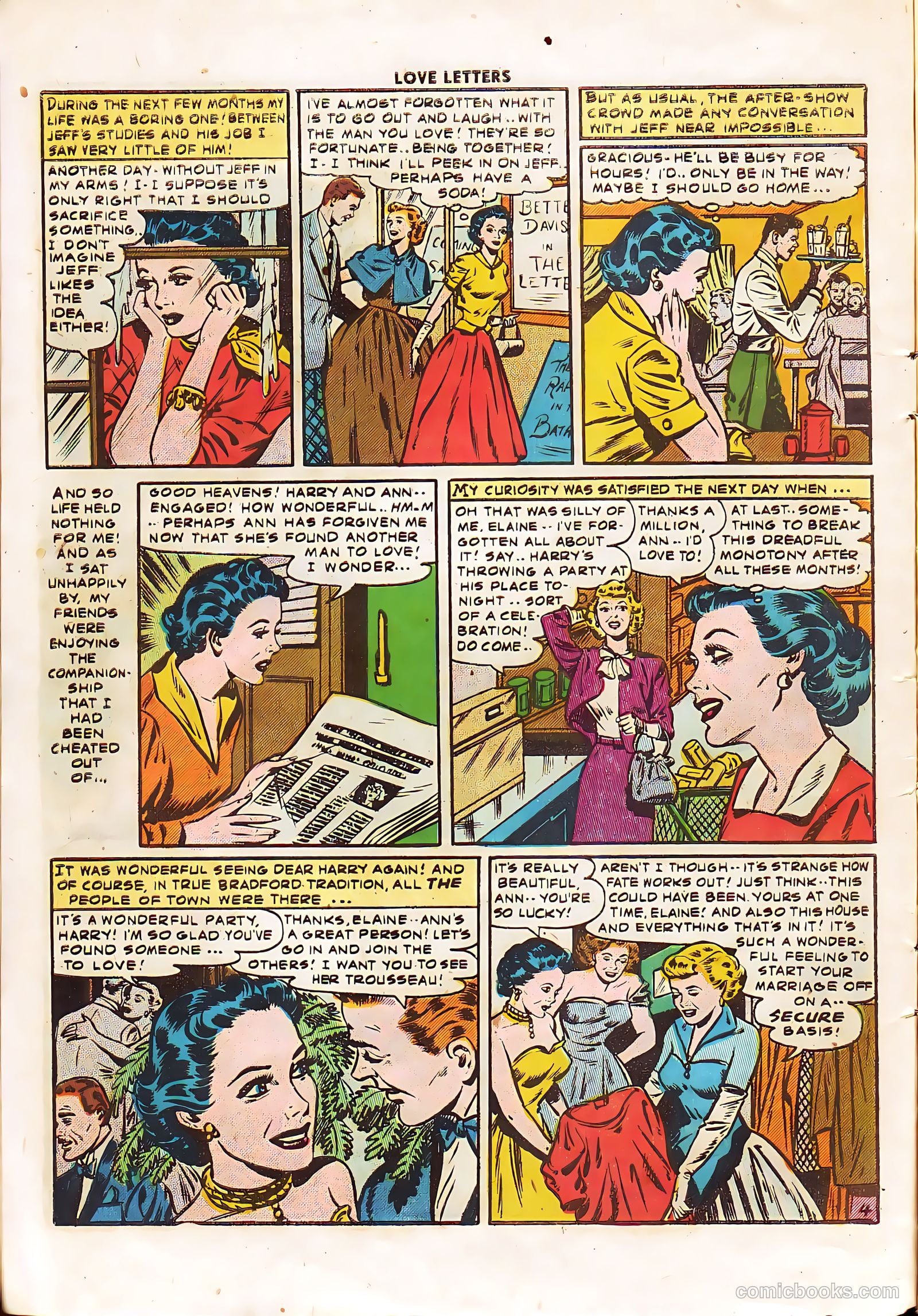Love Letters #50 (1956) — page 6 of 36