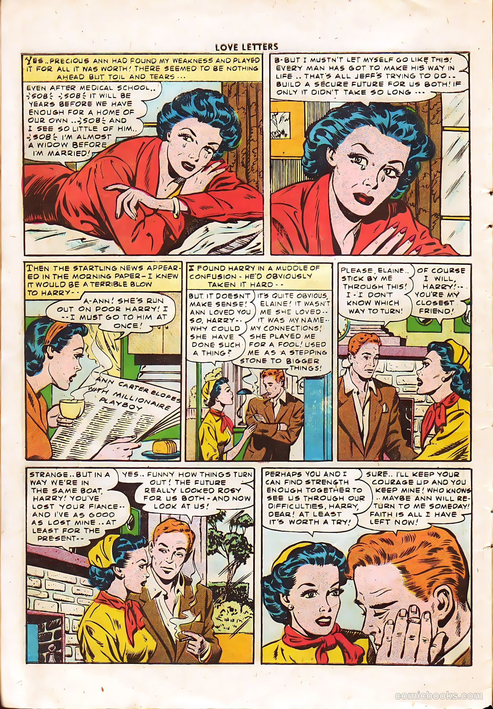 Love Letters #50 (1956) — page 8 of 36