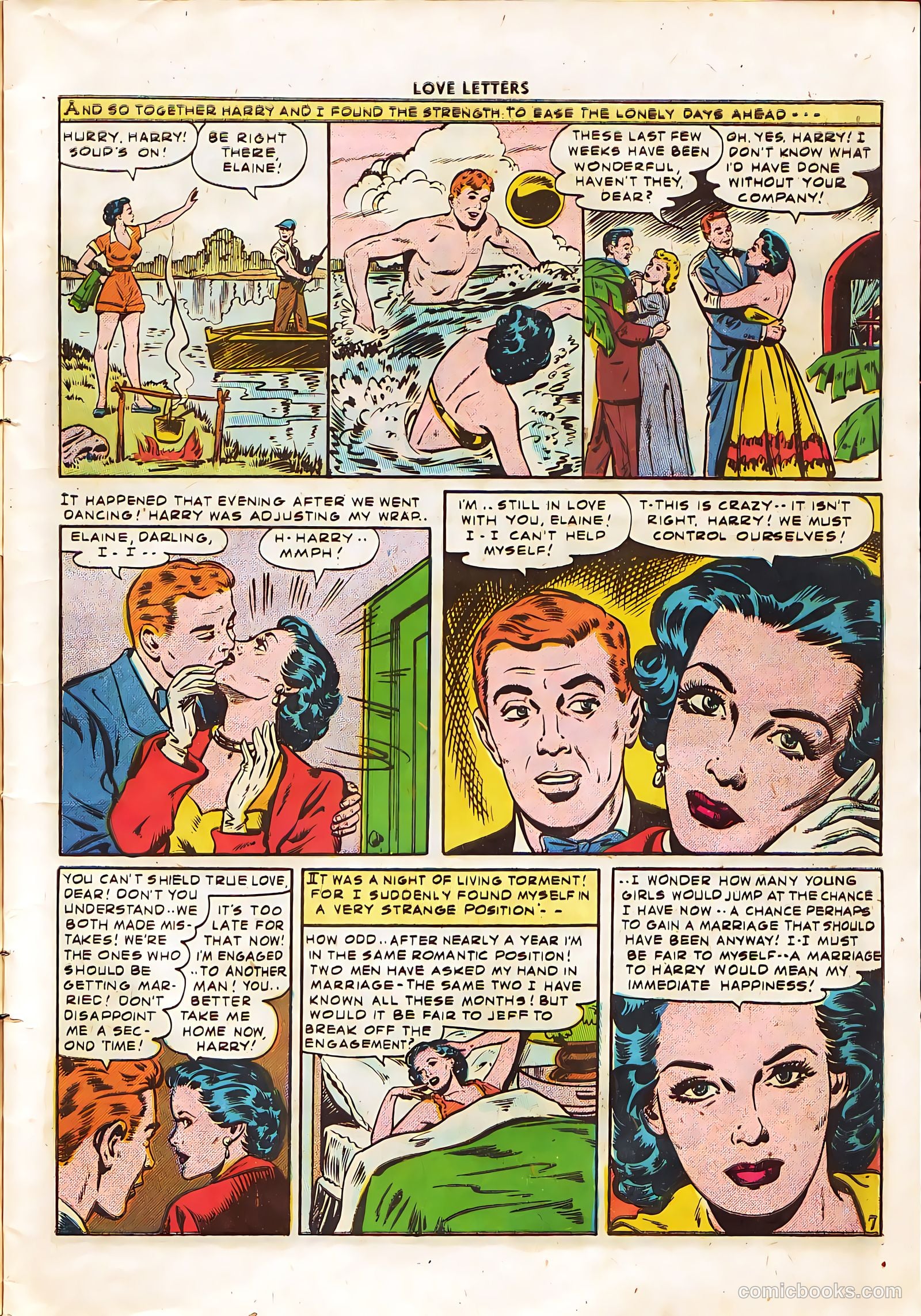Love Letters #50 (1956) — page 9 of 36