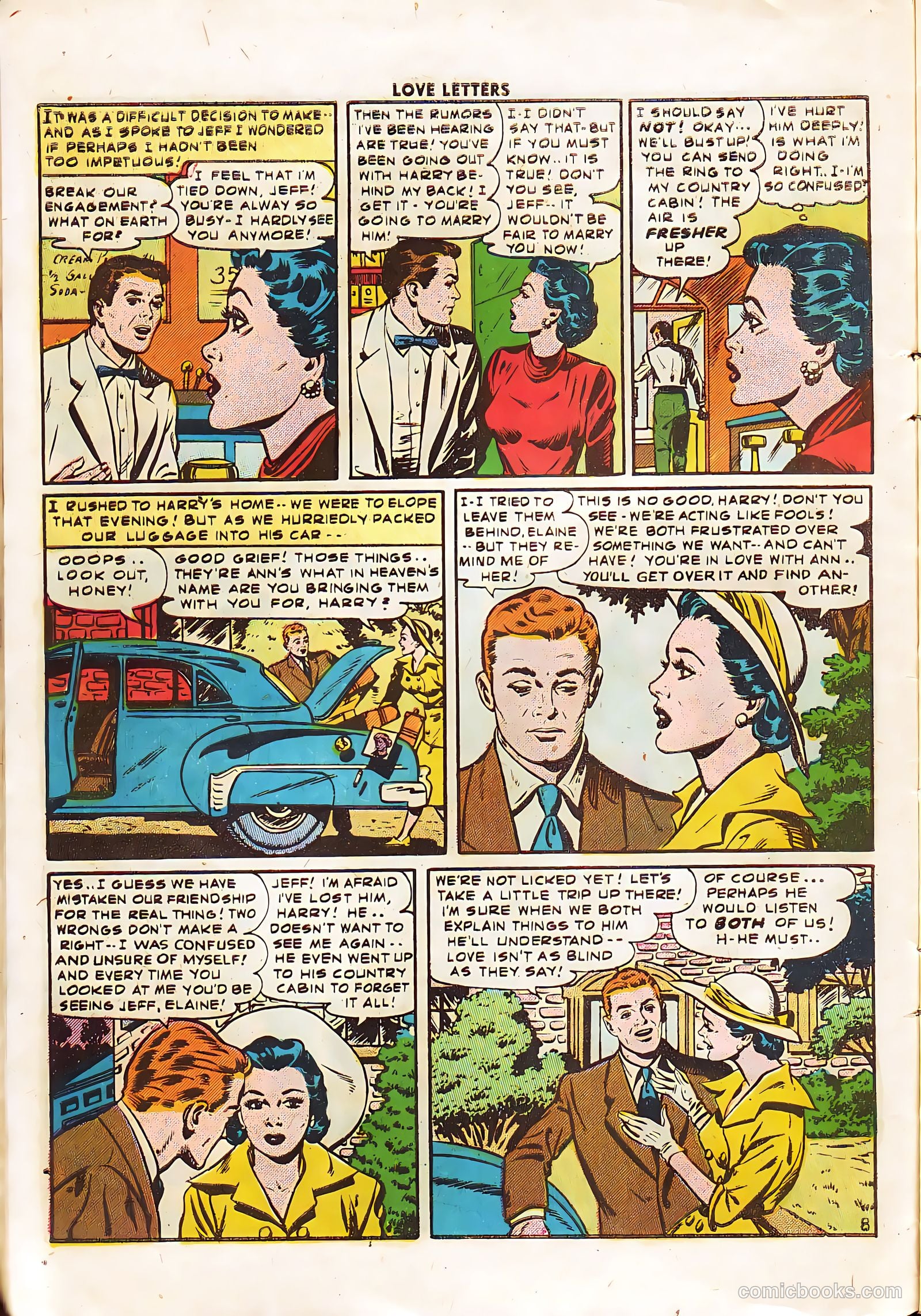 Love Letters #50 (1956) — page 10 of 36