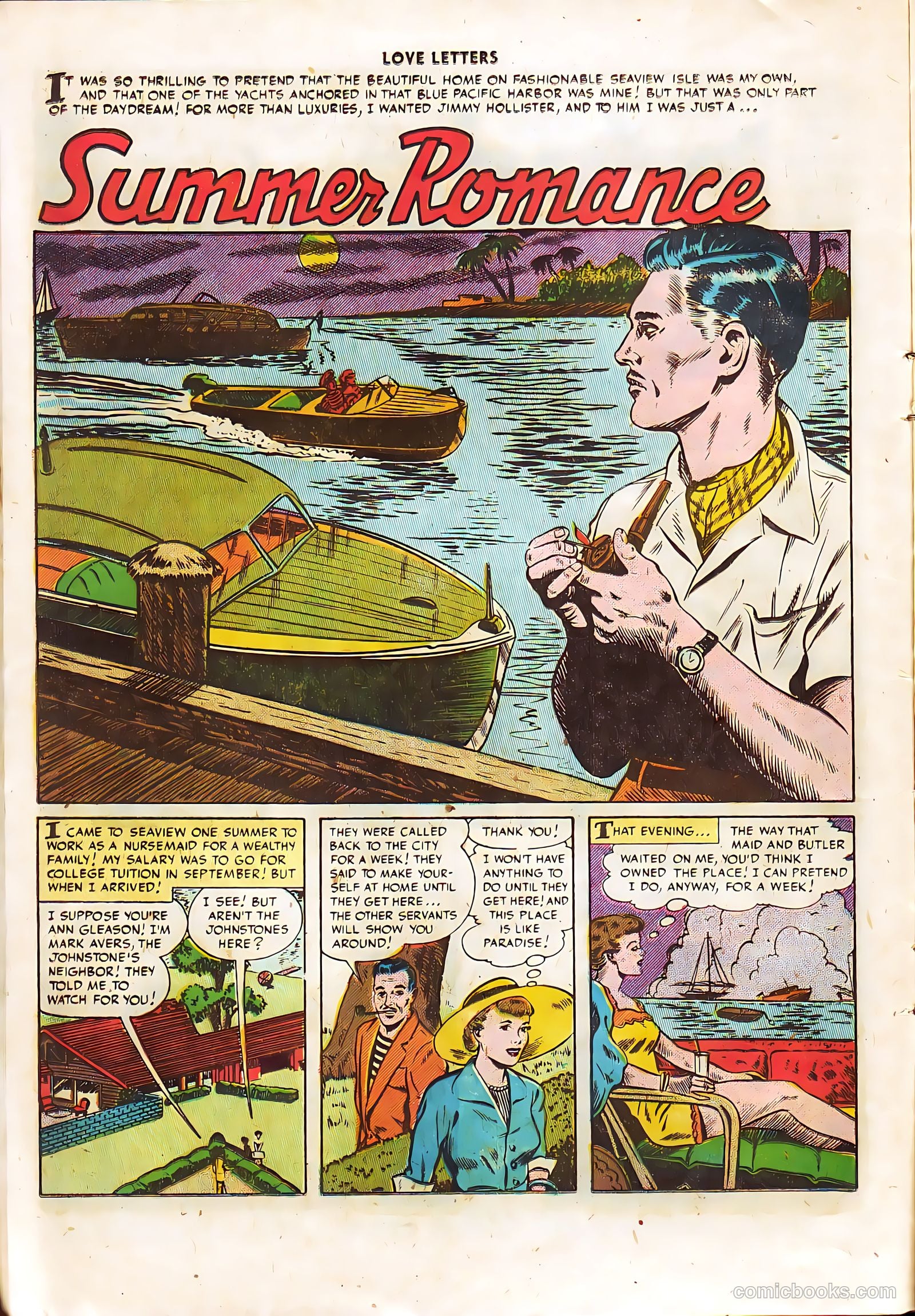 Love Letters #50 (1956) — page 12 of 36